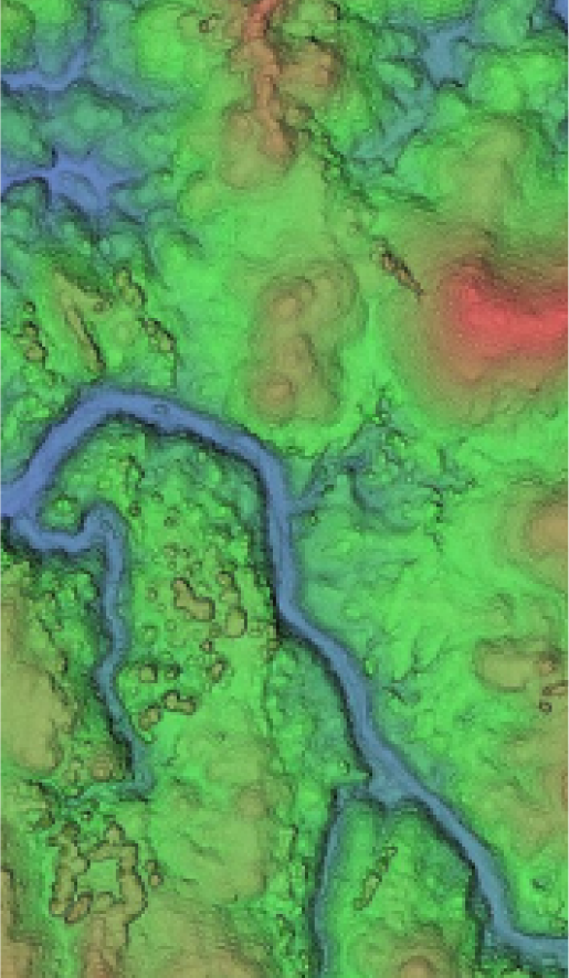 Pointcloud Sample for County