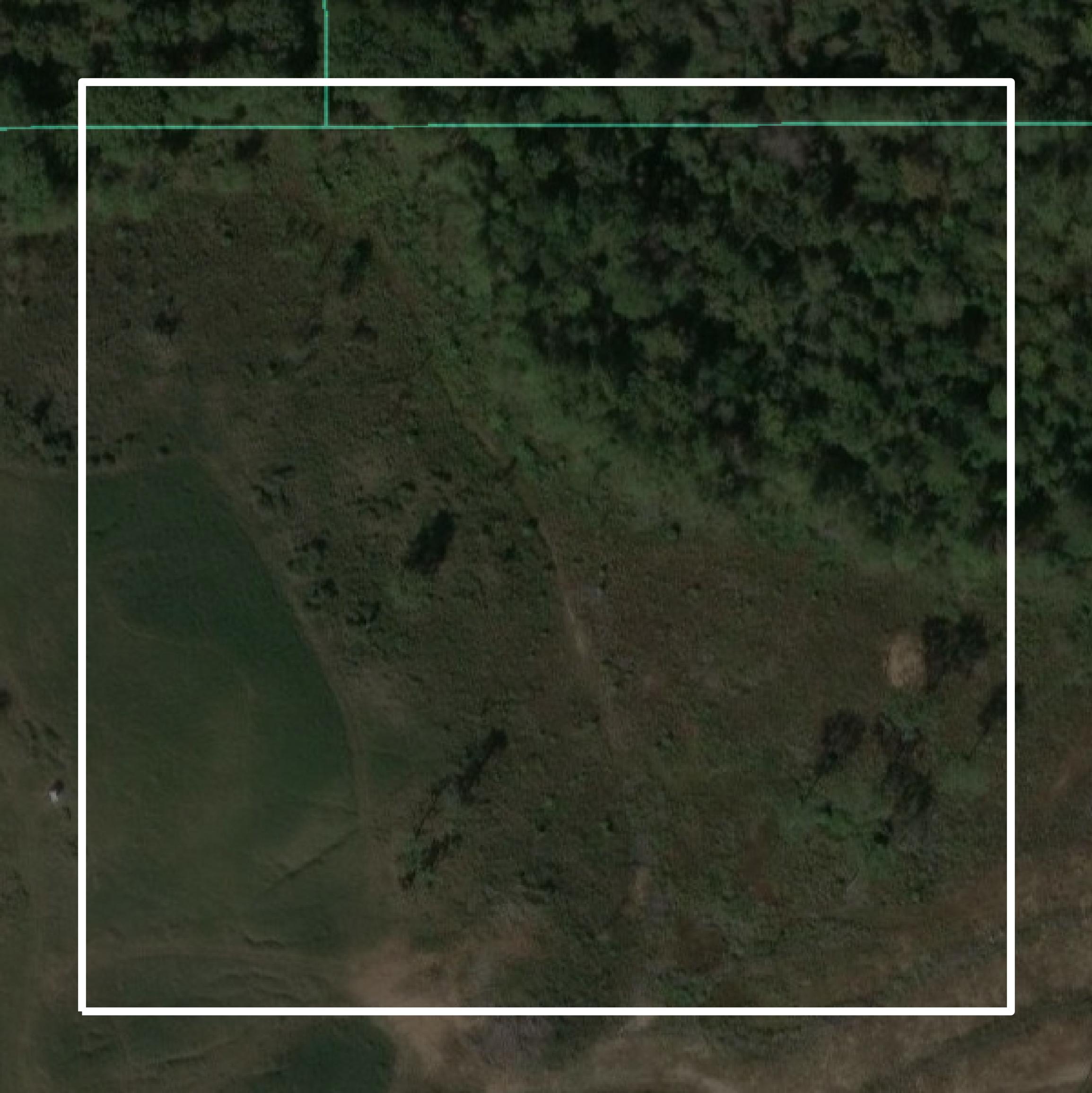 This image shows parcel and building data in Autauga County created using GIS data in Equator.