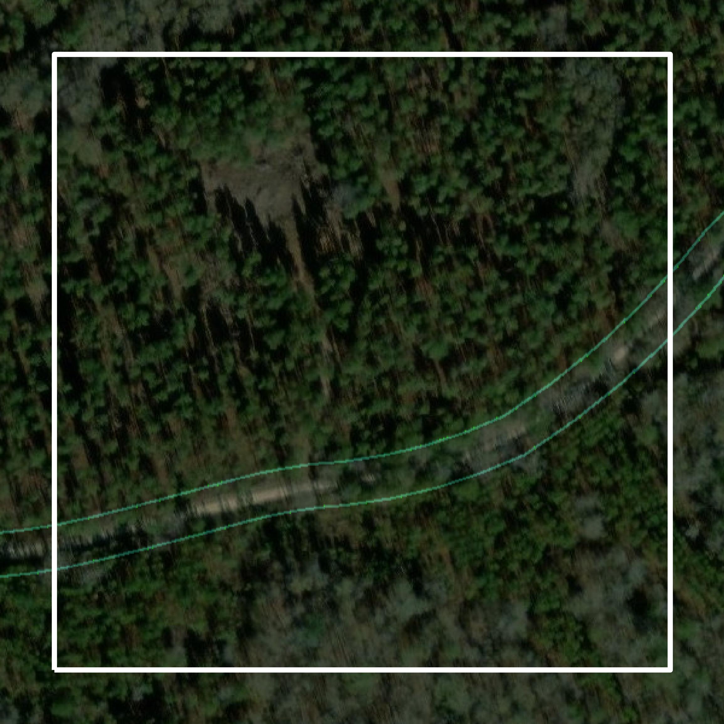 This image shows parcel and building data in Barbour County created using GIS data in Equator.