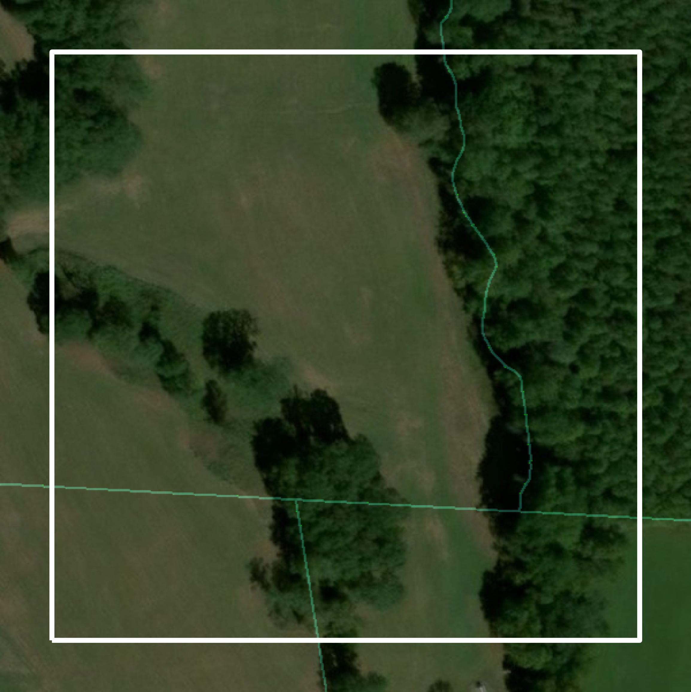 This image shows parcel and building data in Clay County created using GIS data in Equator.
