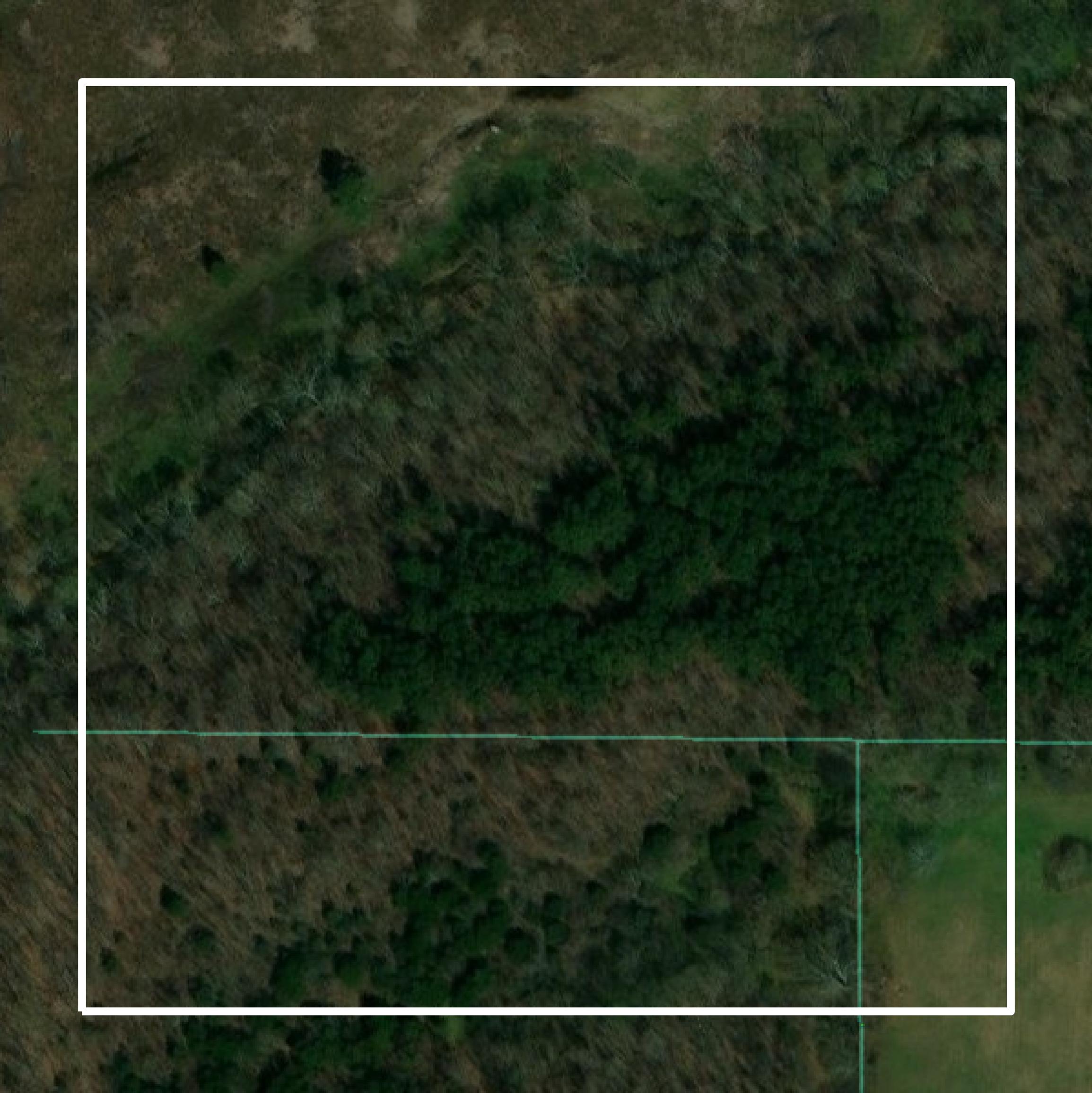This image shows parcel and building data in Franklin County created using GIS data in Equator.