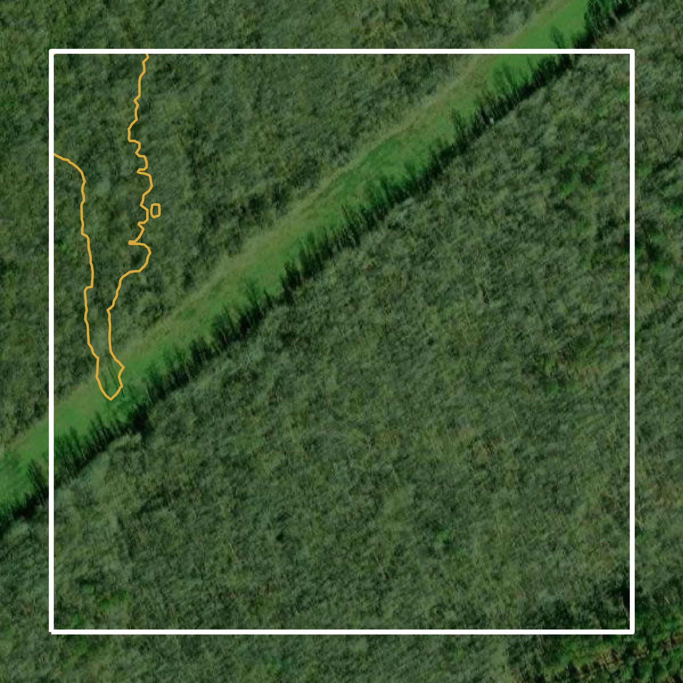 This image shows a contour map in Marengo County created using GIS data in Equator.