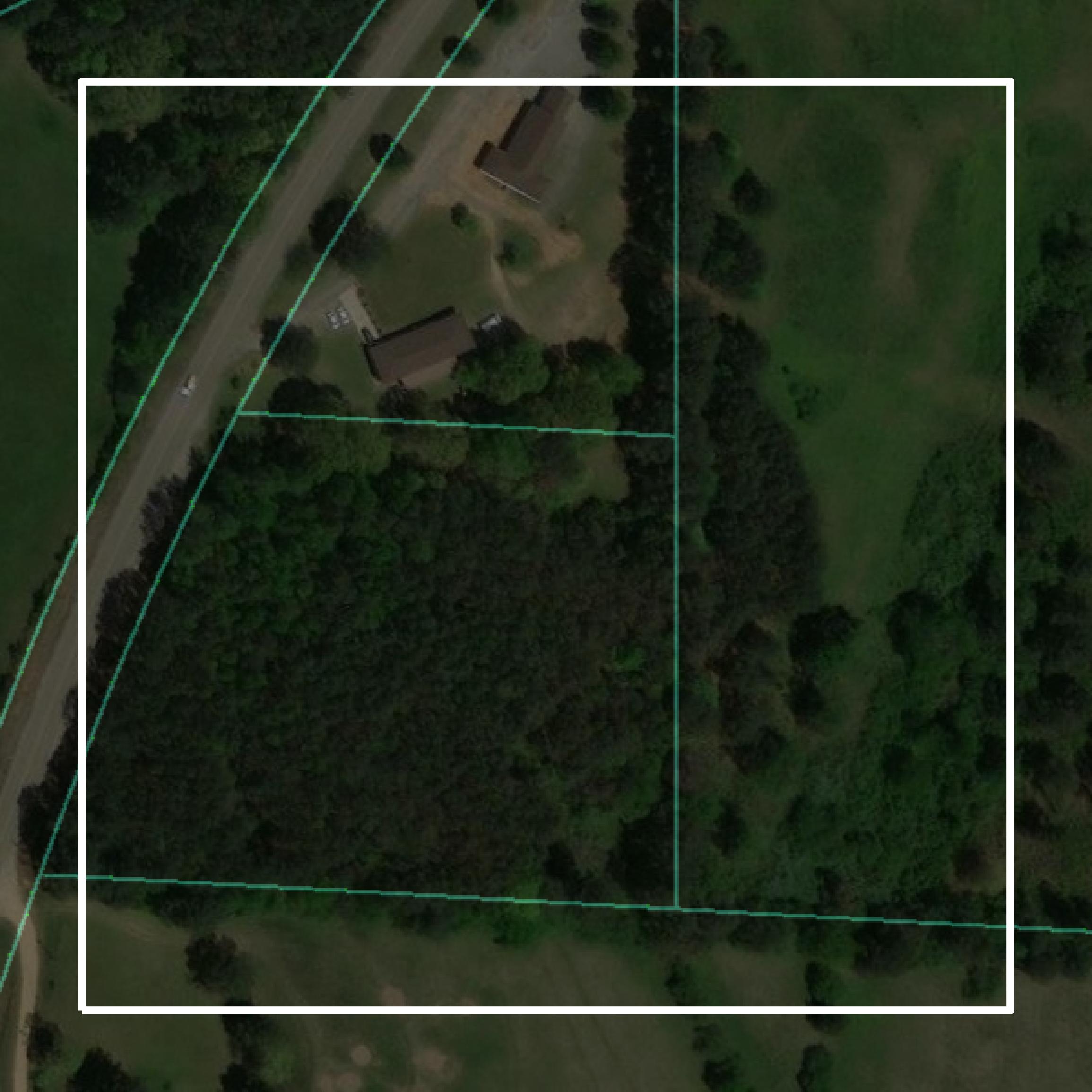 This image shows parcel and building data in Marion County created using GIS data in Equator.