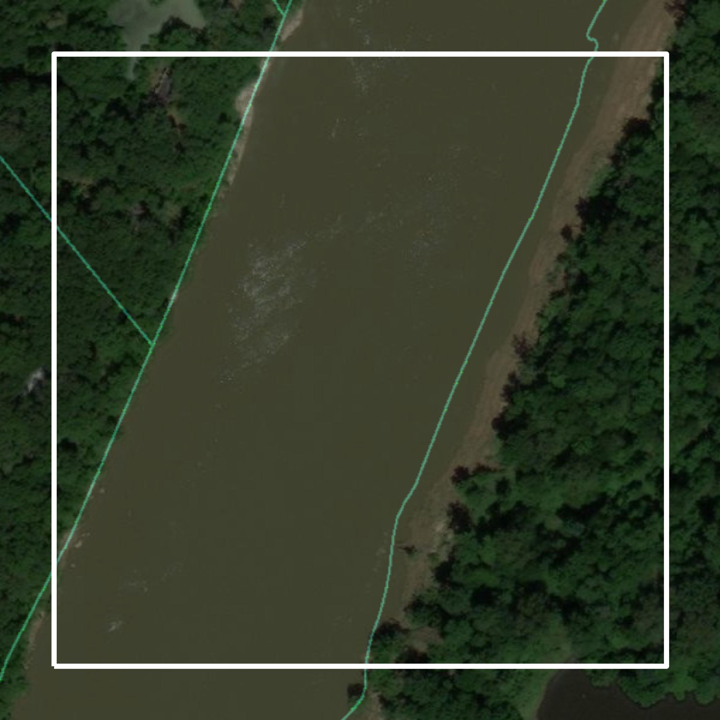 This image shows parcel and building data in Sumter County created using GIS data in Equator.