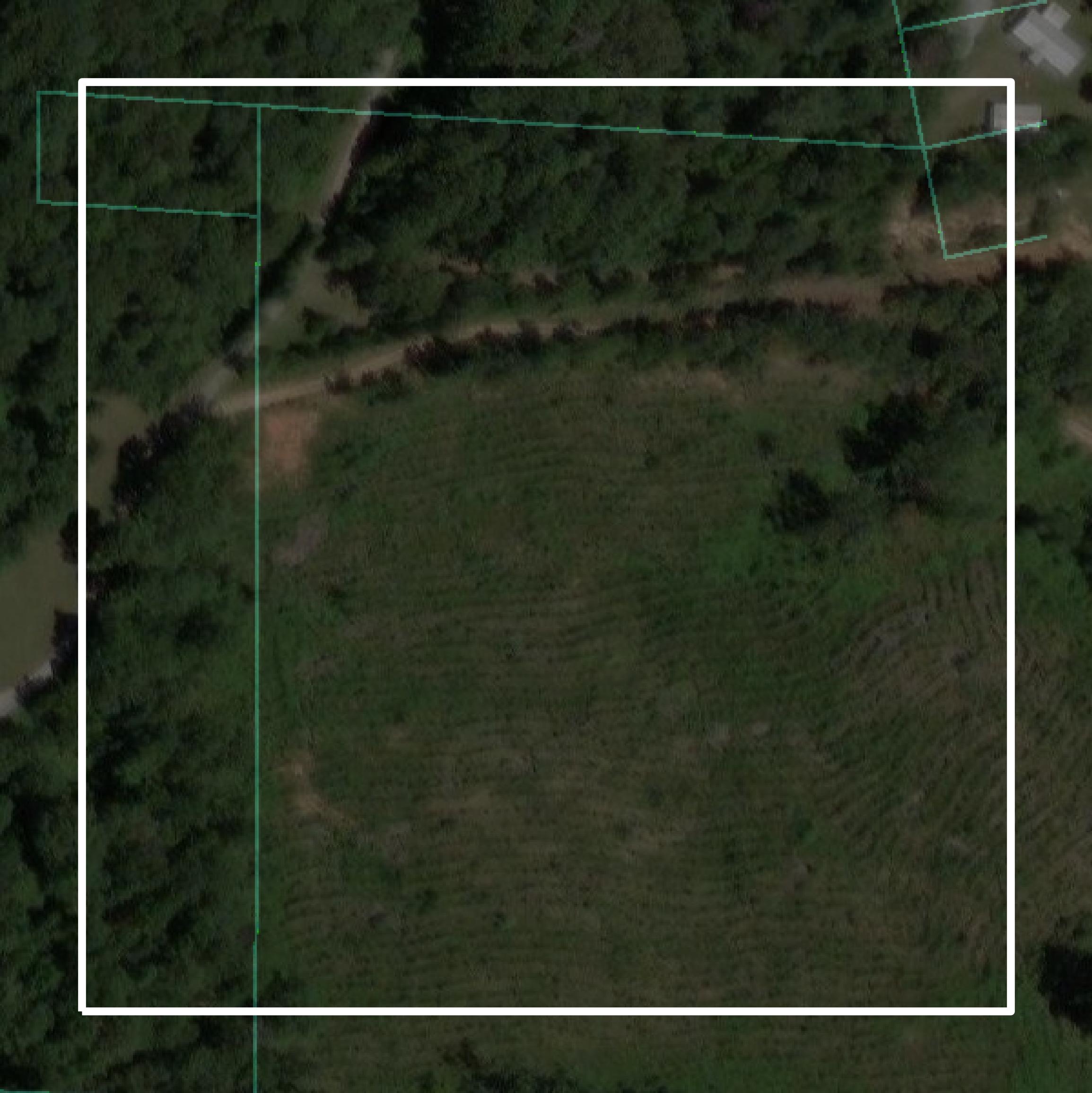 This image shows parcel and building data in Sumter County created using GIS data in Equator.