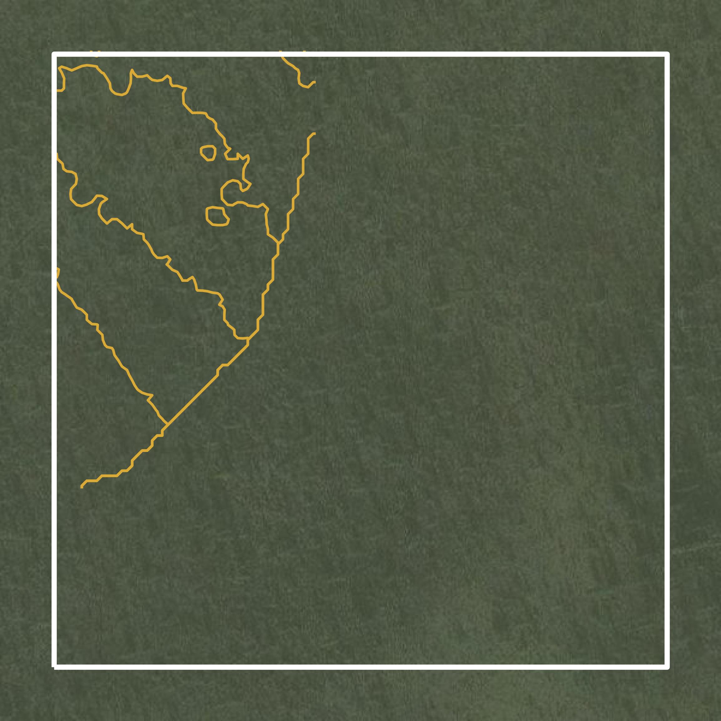 This image shows a contour map in Copper River Census Area created using GIS data in Equator.