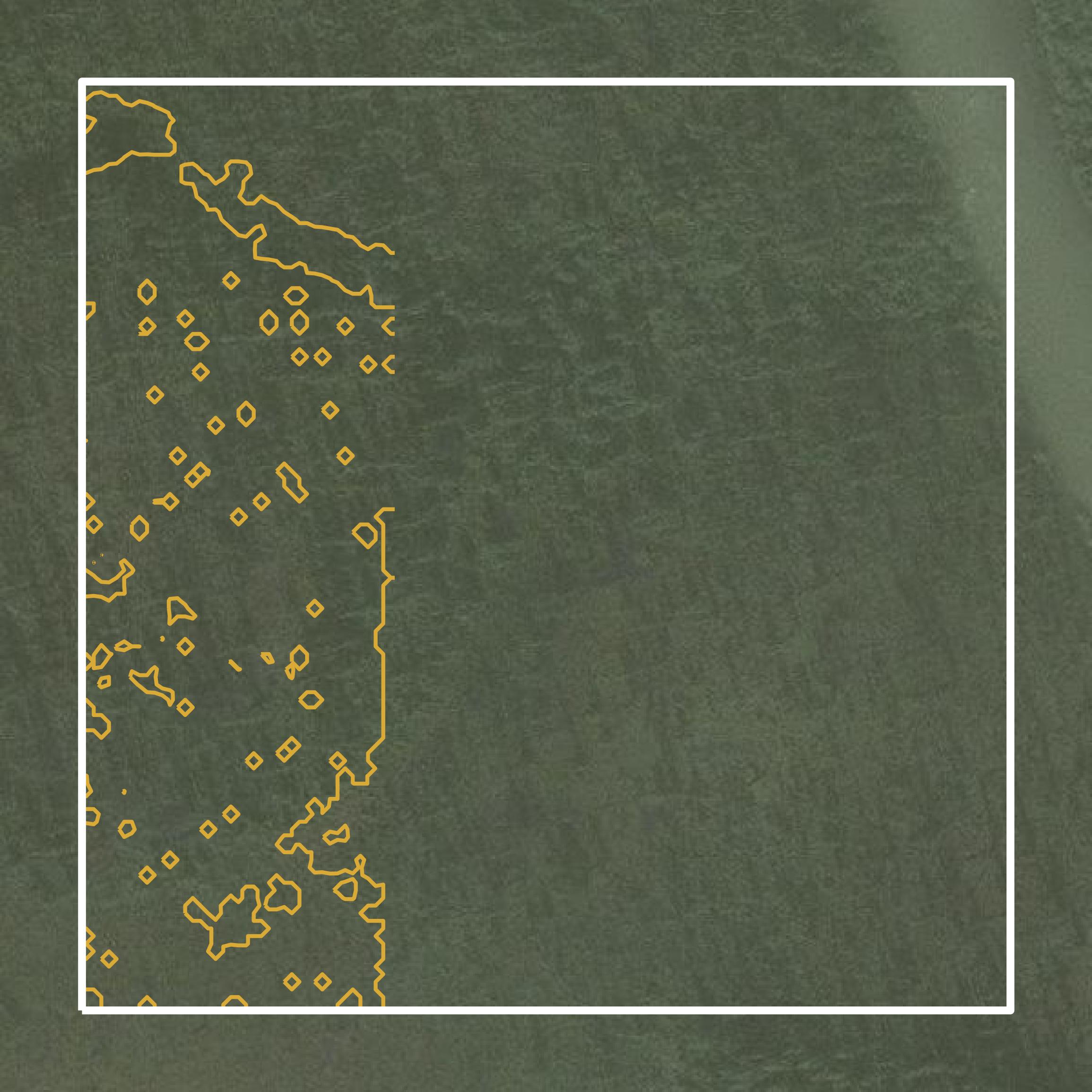 This image shows a contour map in Copper River Census Area created using GIS data in Equator.
