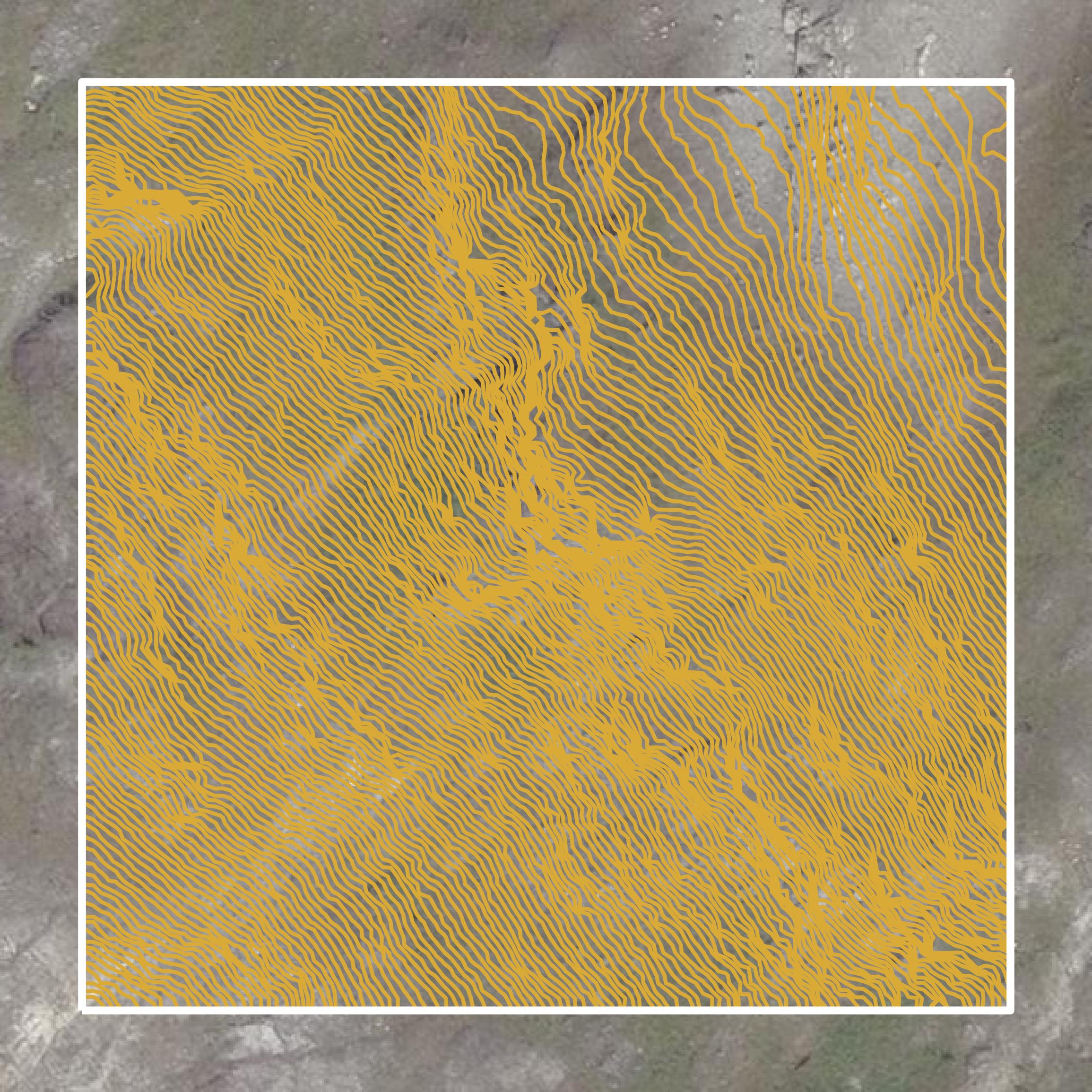 This image shows a contour map in Hoonah-Angoon Census Area created using GIS data in Equator.