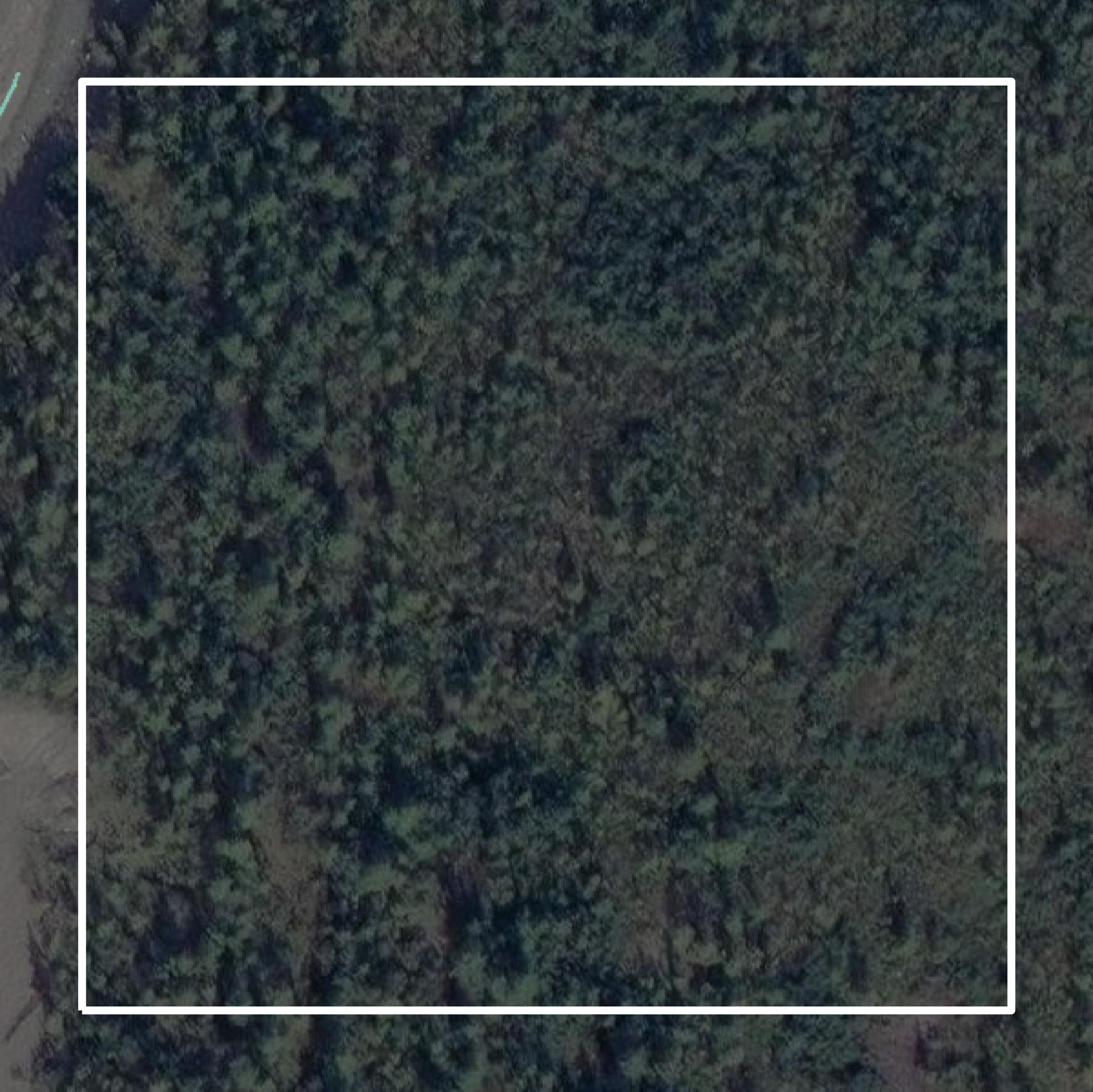 This image shows parcel and building data in Hoonah-Angoon Census Area created using GIS data in Equator.