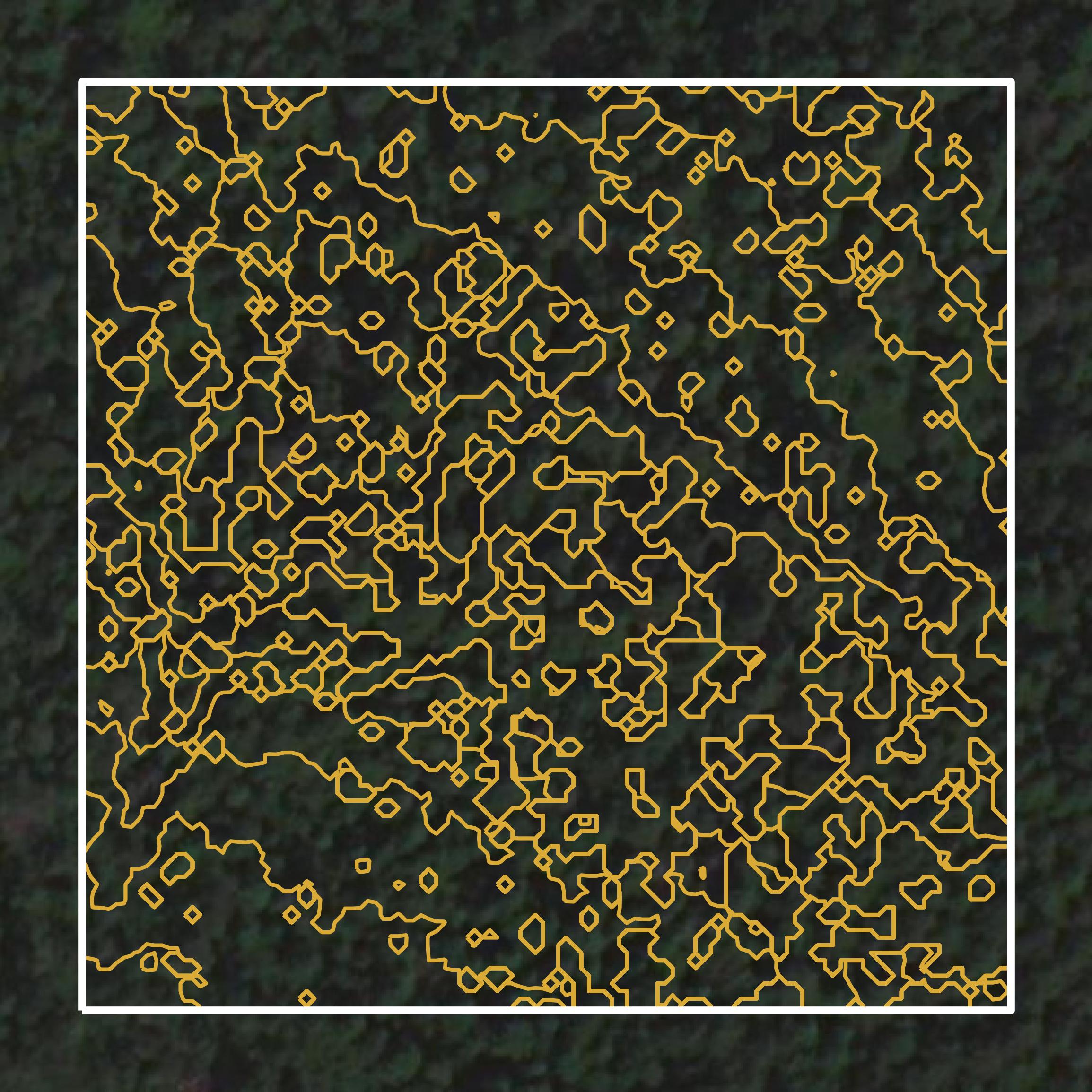 This image shows a contour map in Juneau City and Borough created using GIS data in Equator.