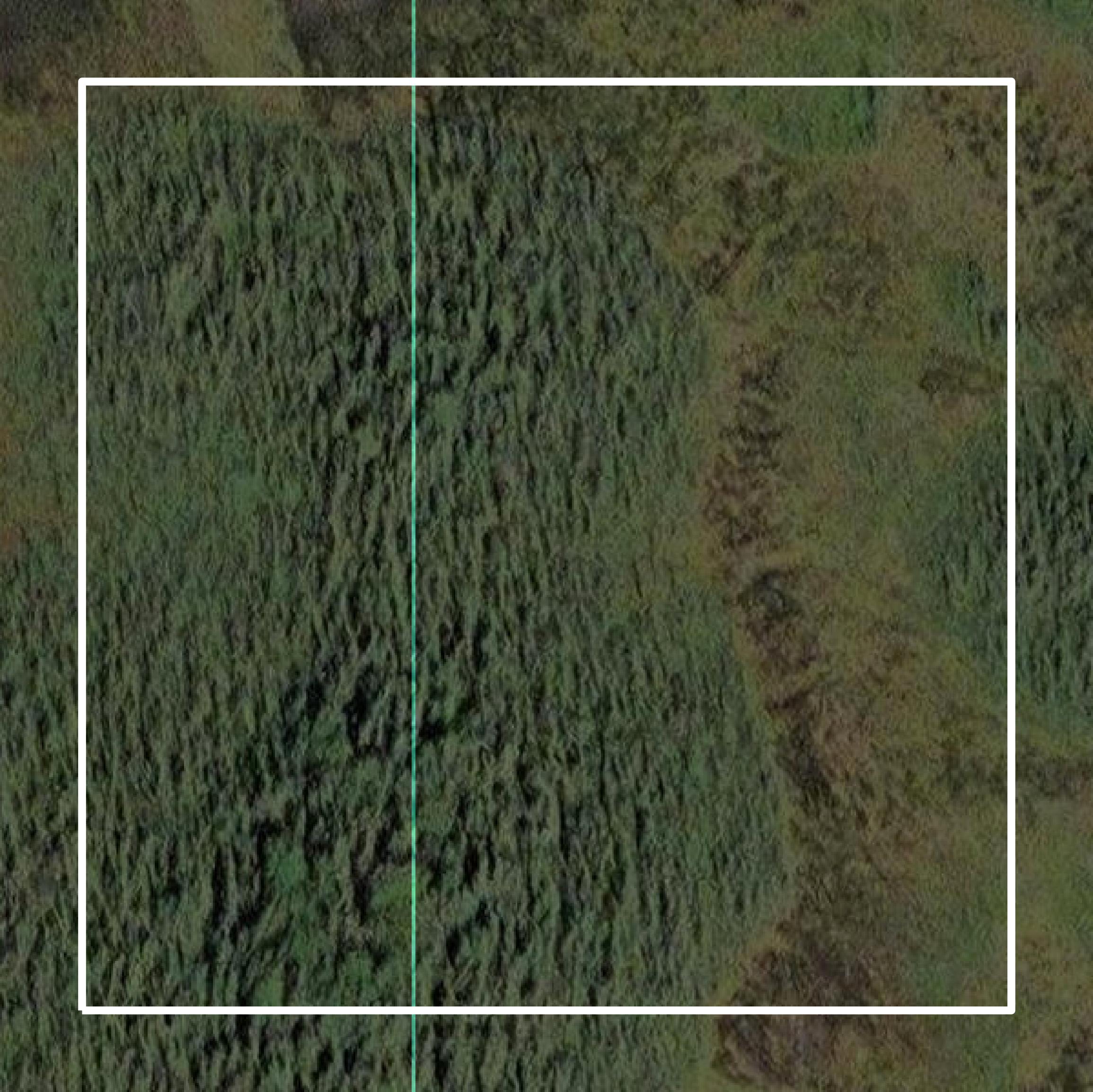 This image shows parcel and building data in Matanuska-Susitna Borough created using GIS data in Equator.