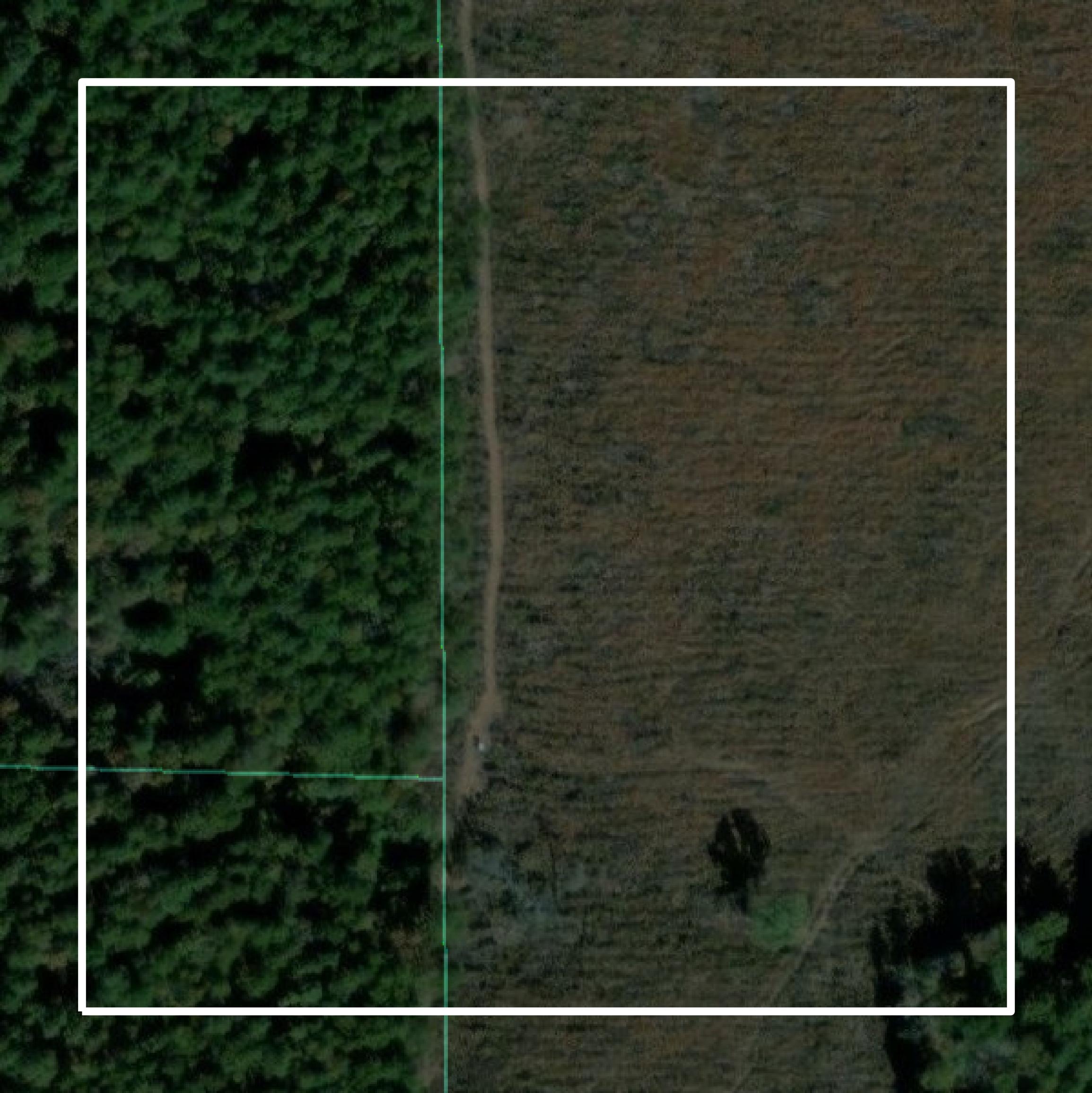 This image shows parcel and building data in Ashley County created using GIS data in Equator.
