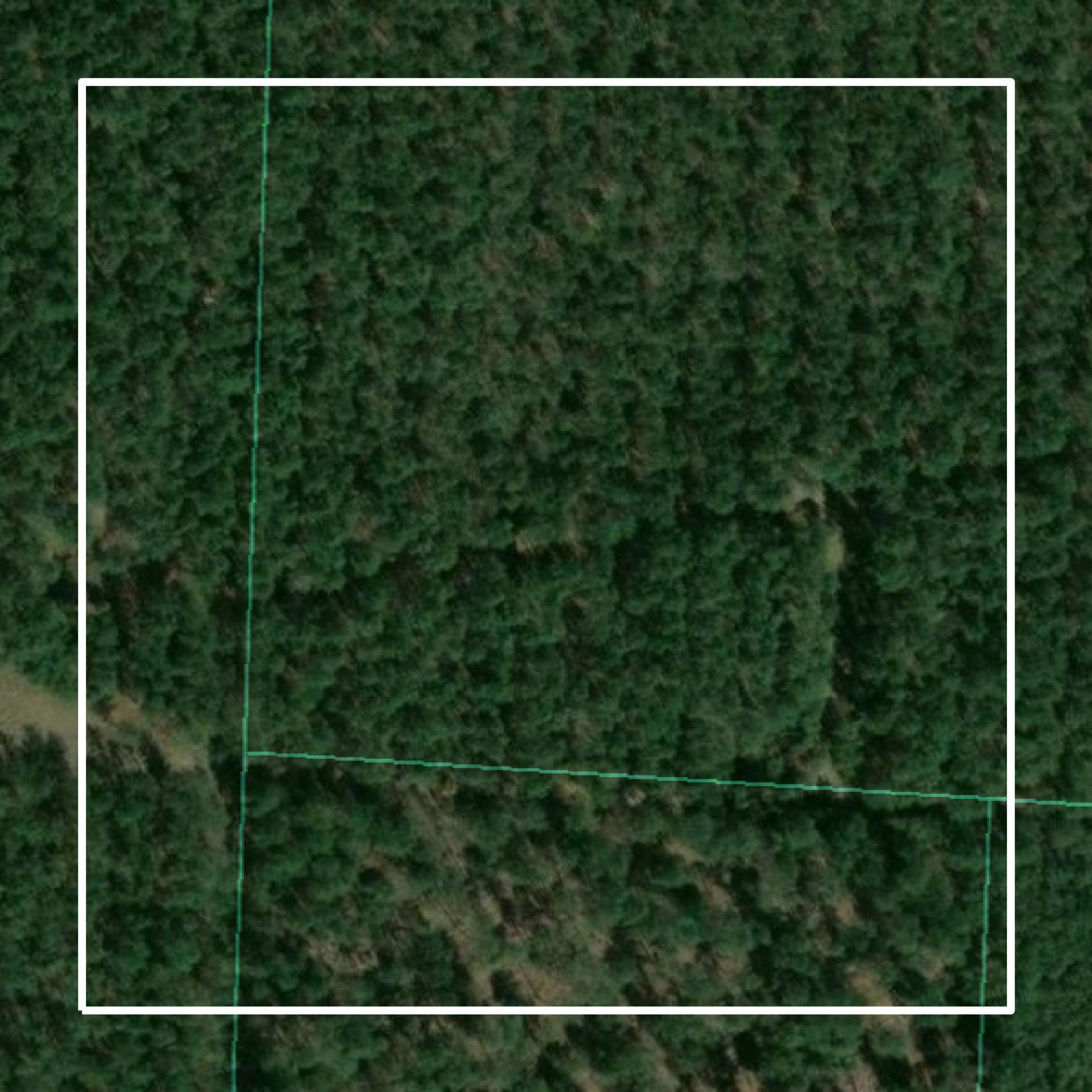 This image shows parcel and building data in Calhoun County created using GIS data in Equator.