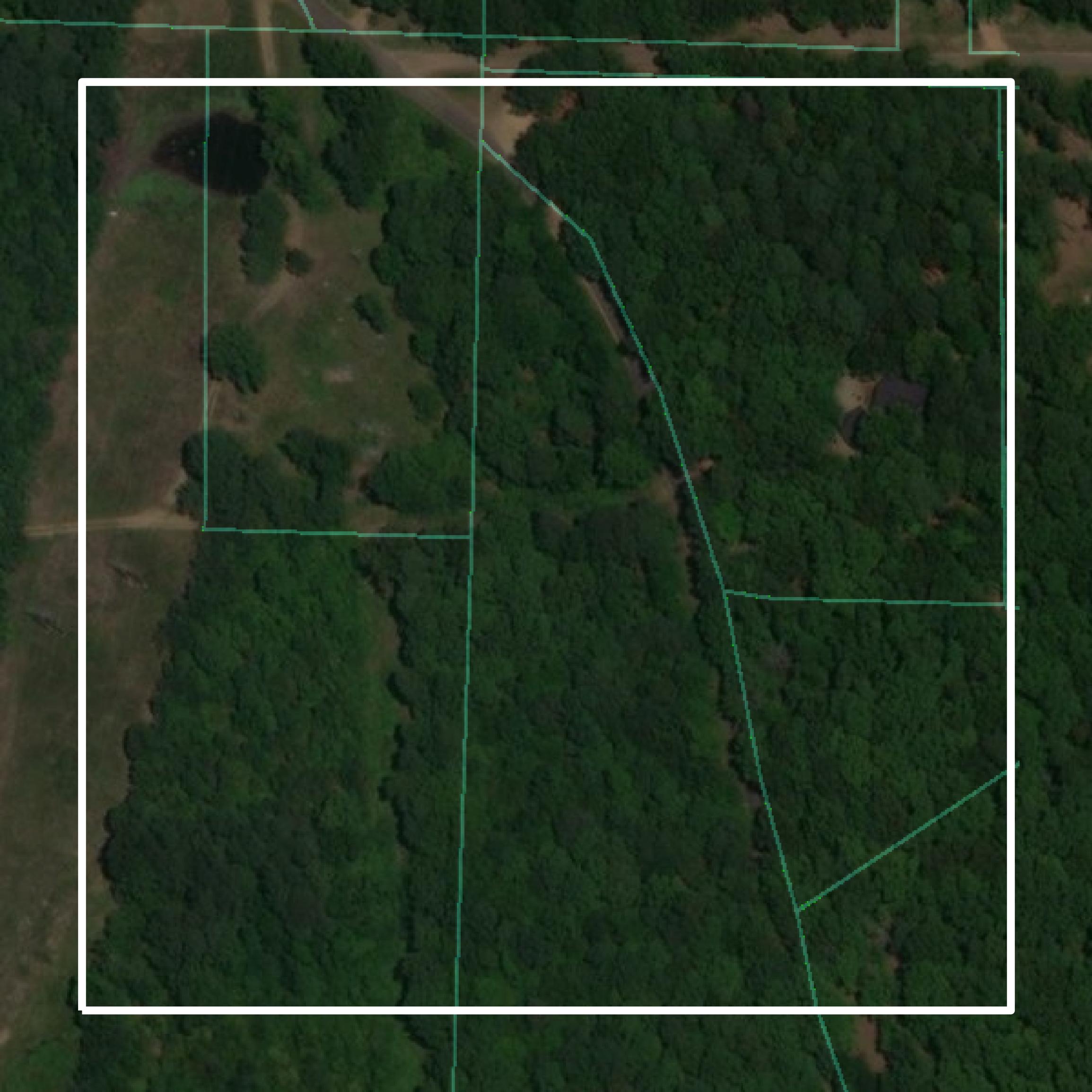 This image shows parcel and building data in Clark County created using GIS data in Equator.