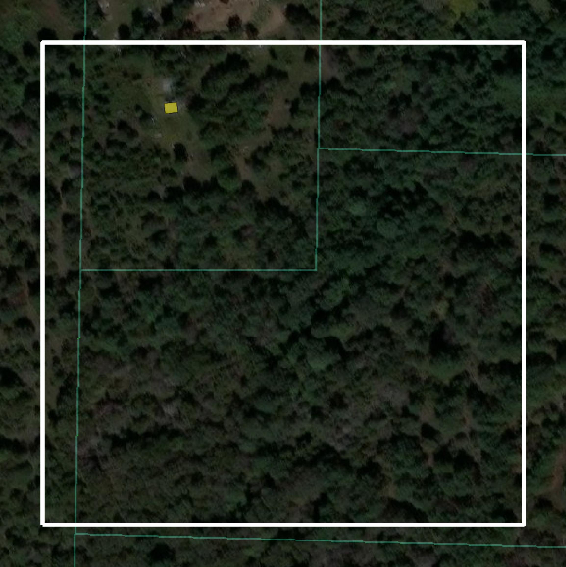 This image shows parcel and building data in Franklin County created using GIS data in Equator.