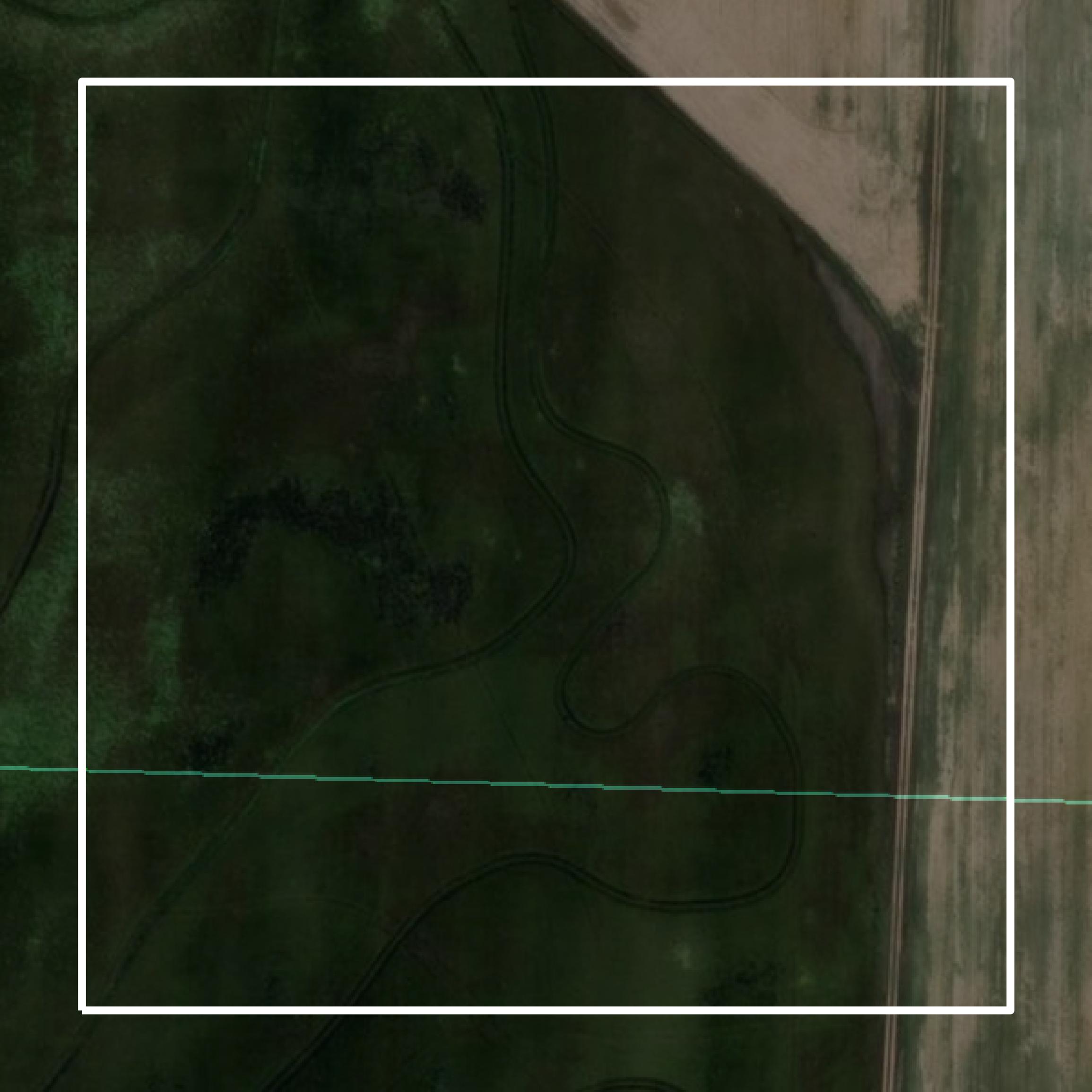 This image shows parcel and building data in Lawrence County created using GIS data in Equator.