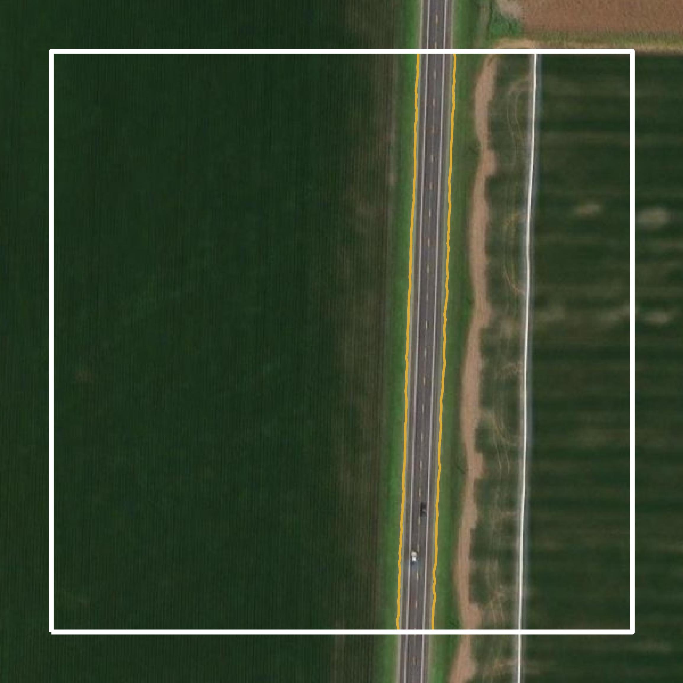 This image shows a contour map in Little River County created using GIS data in Equator.