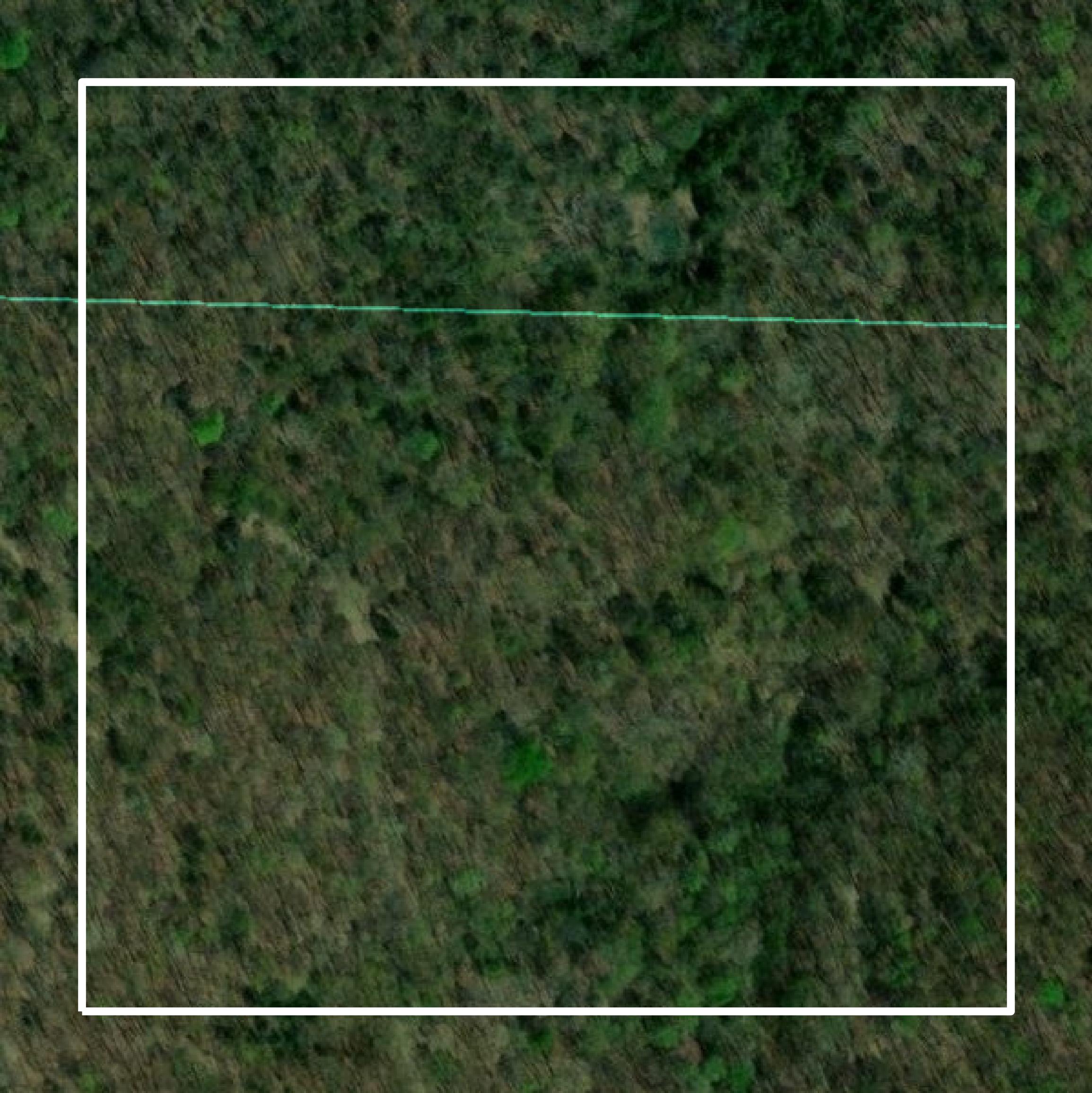 This image shows parcel and building data in Madison County created using GIS data in Equator.