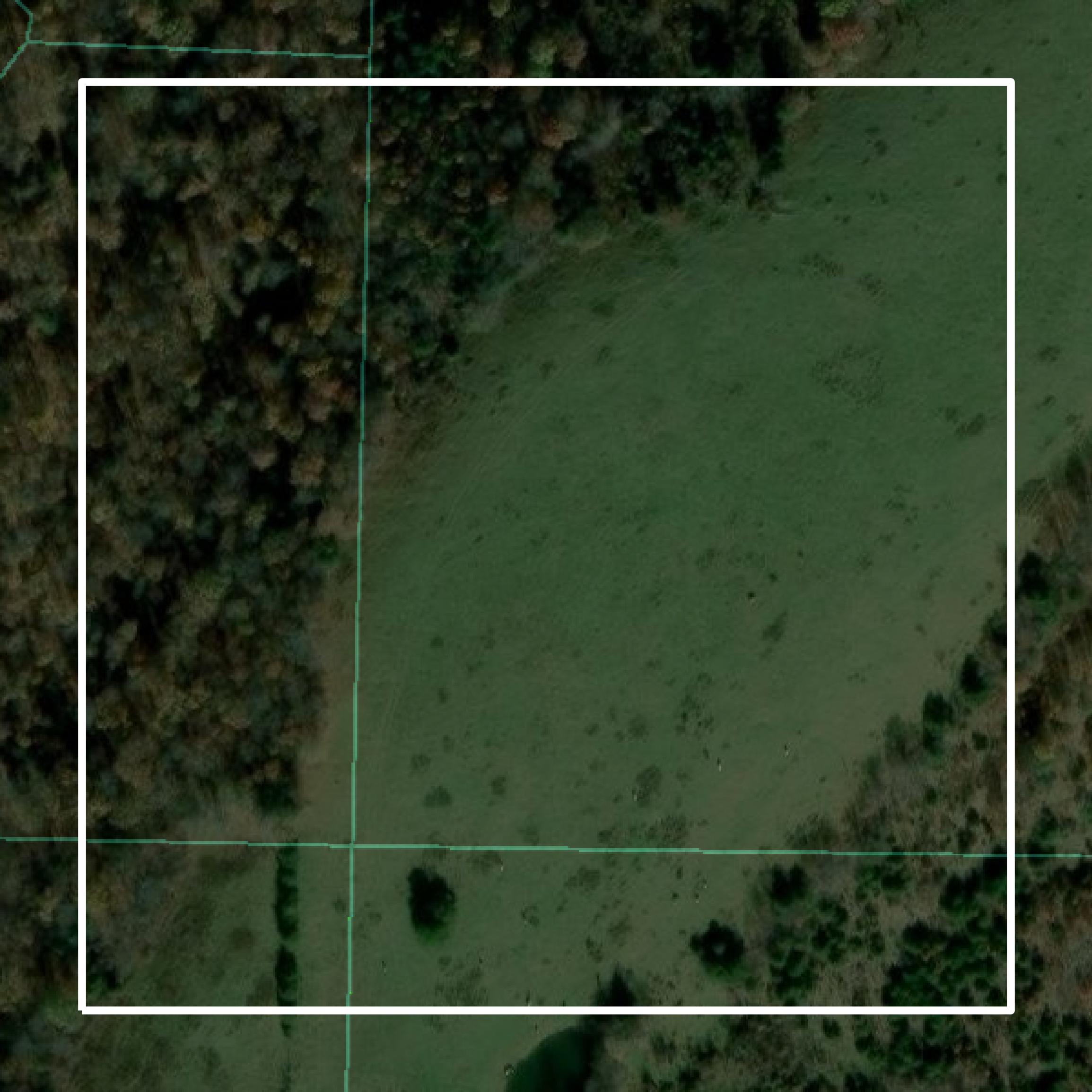 This image shows parcel and building data in Madison County created using GIS data in Equator.