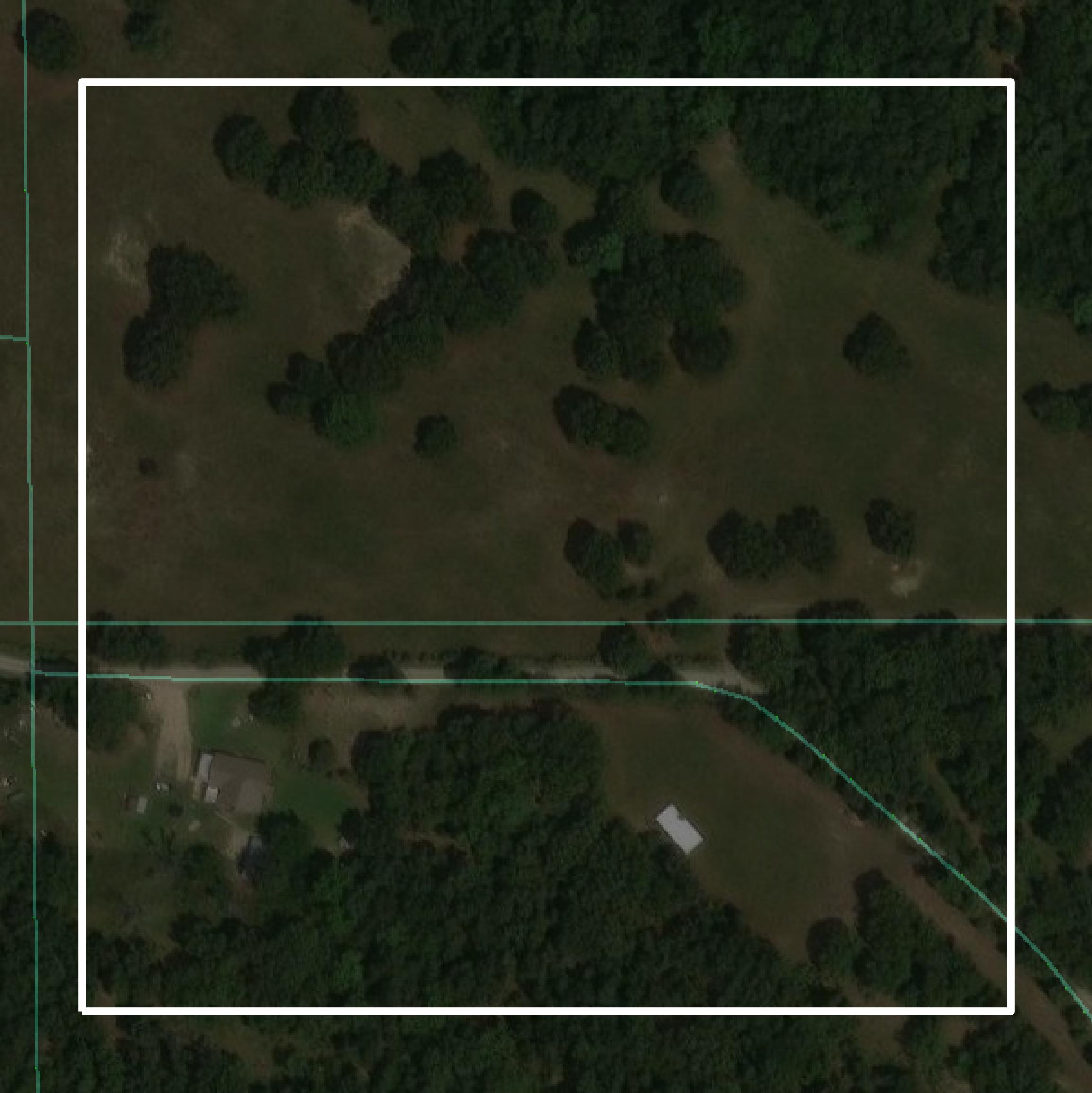 This image shows parcel and building data in Marion County created using GIS data in Equator.