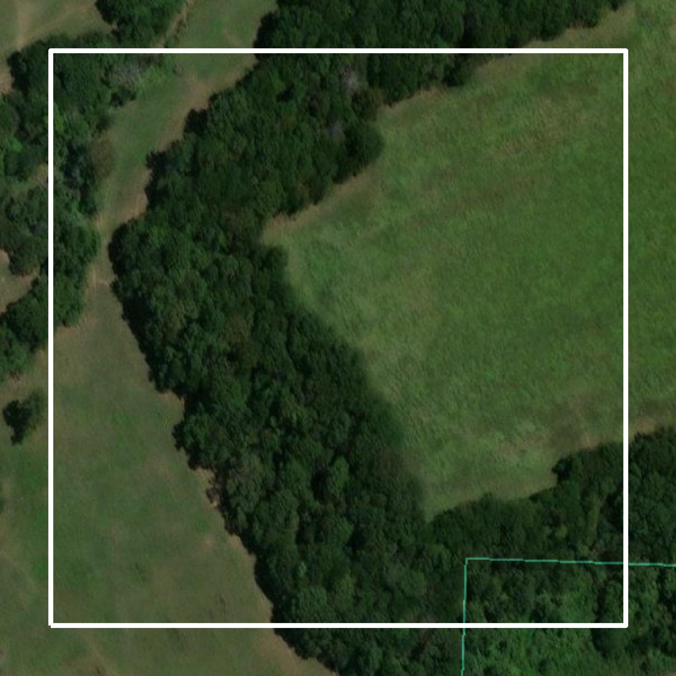 This image shows parcel and building data in Sevier County created using GIS data in Equator.