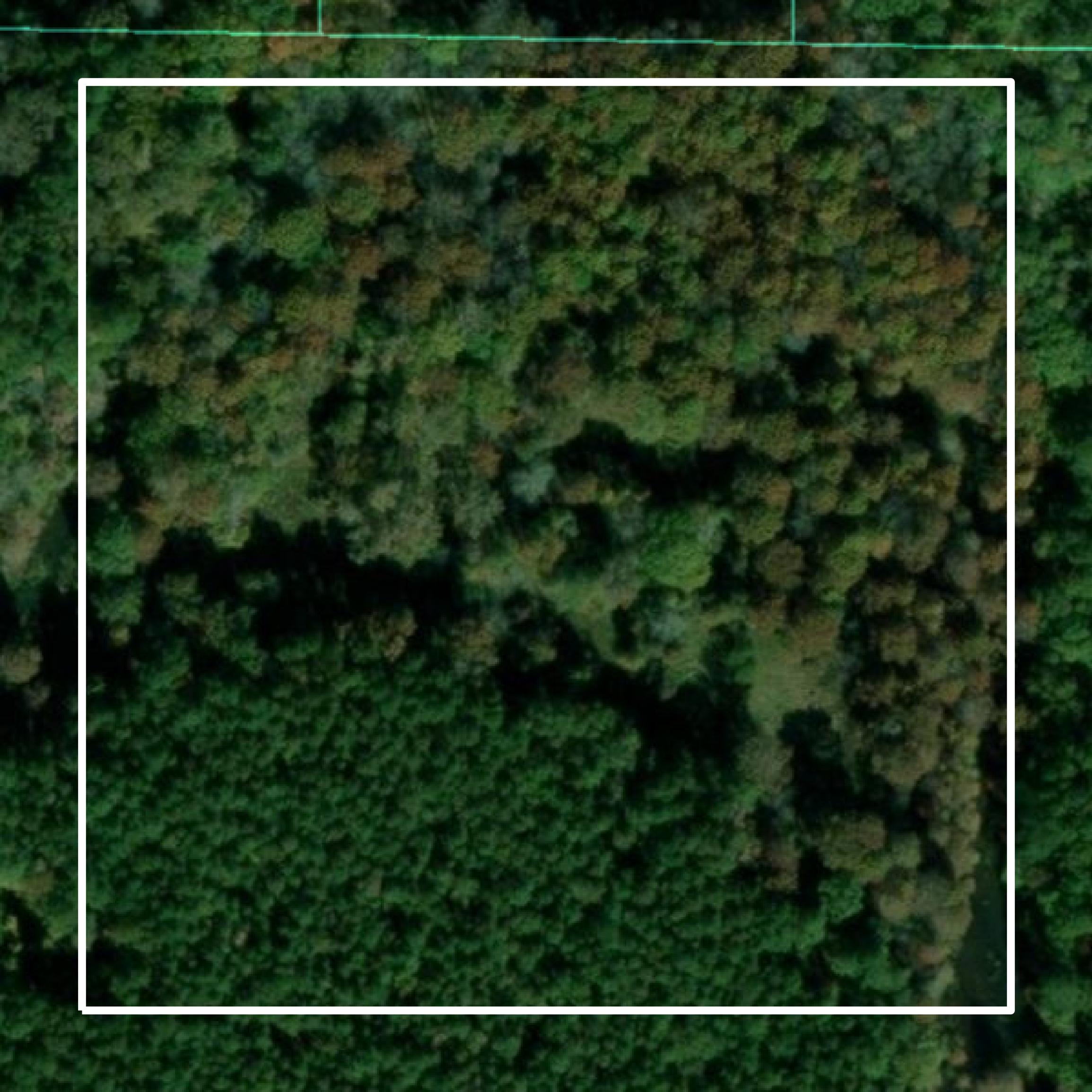 This image shows parcel and building data in Union County created using GIS data in Equator.