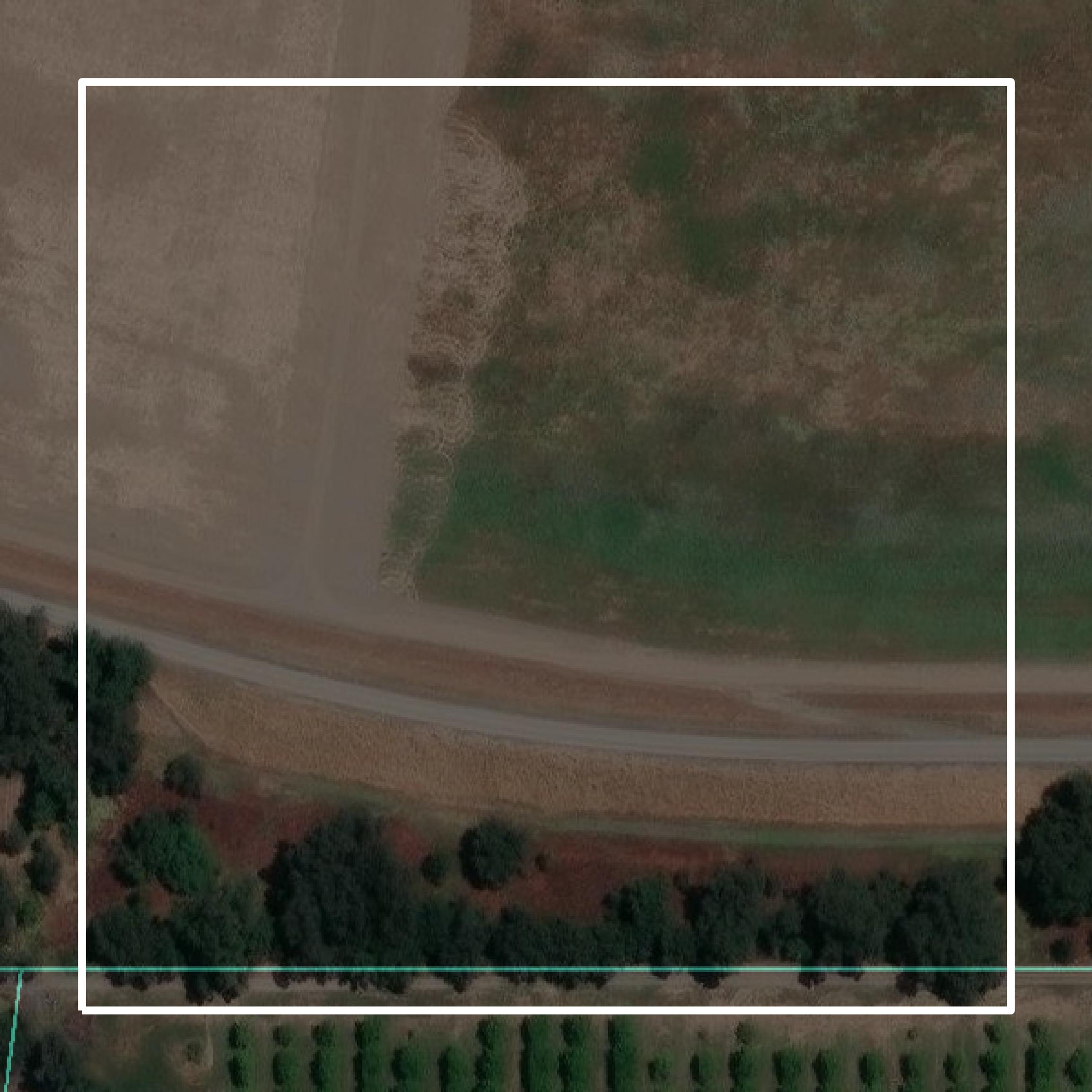 This image shows parcel and building data in Colusa County created using GIS data in Equator.