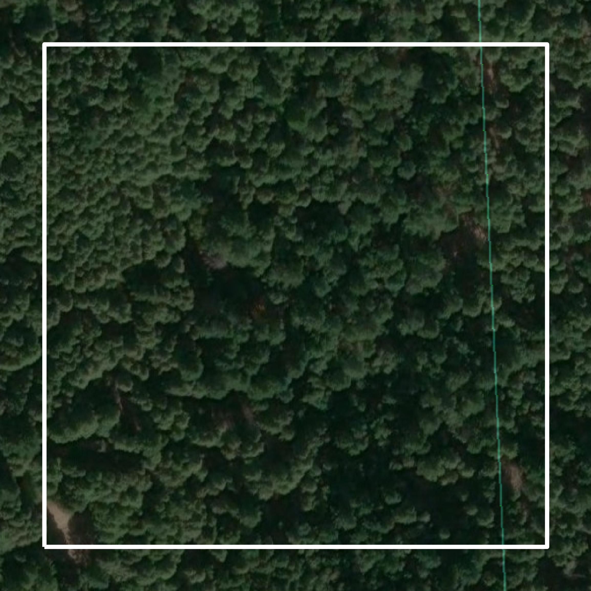 This image shows parcel and building data in Humboldt County created using GIS data in Equator.