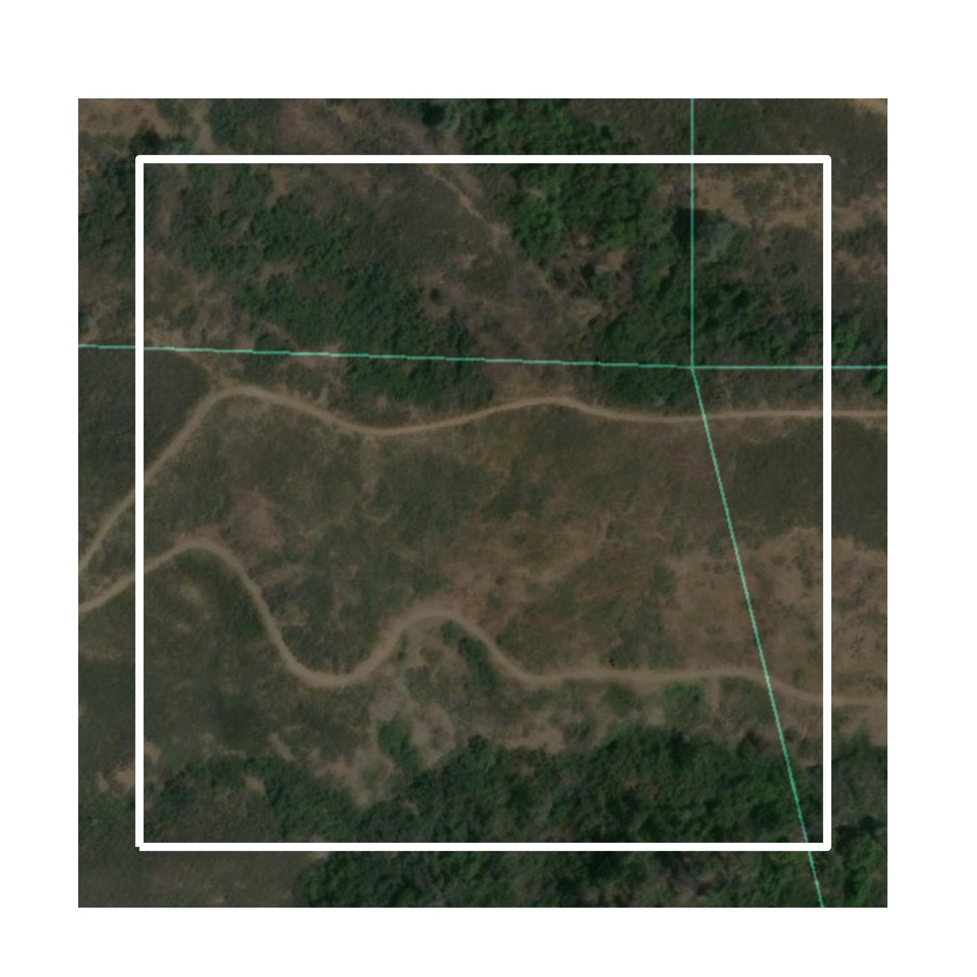 This image shows parcel and building data in Lassen County created using GIS data in Equator.
