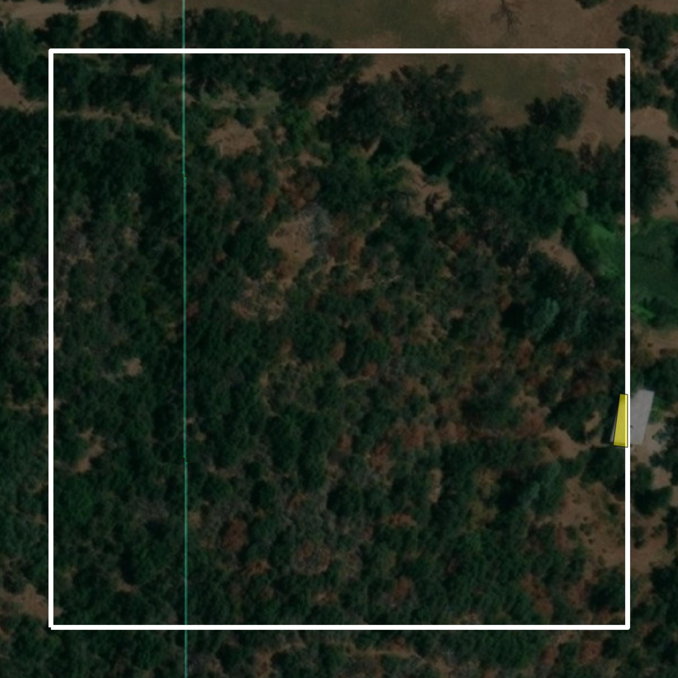 This image shows parcel and building data in Madera County created using GIS data in Equator.