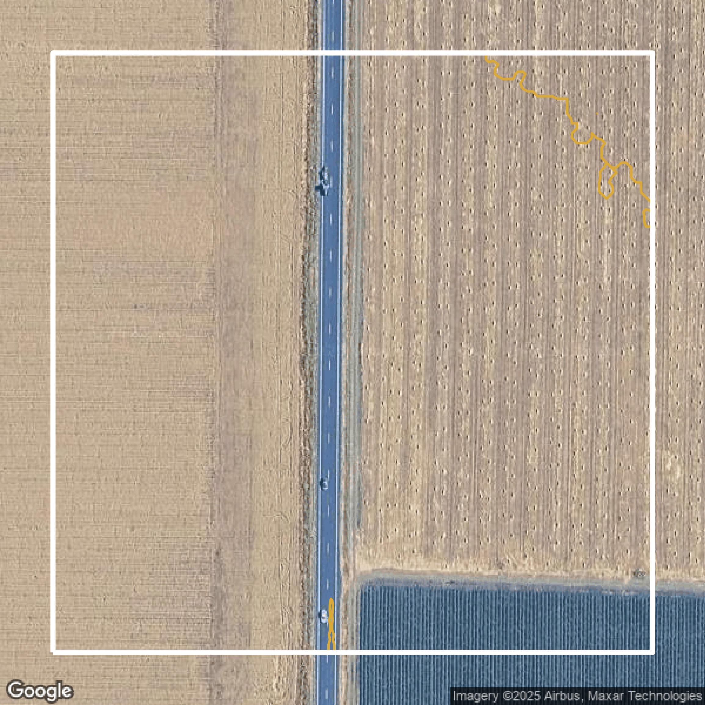 This image shows a contour map in Solano County created using GIS data in Equator.