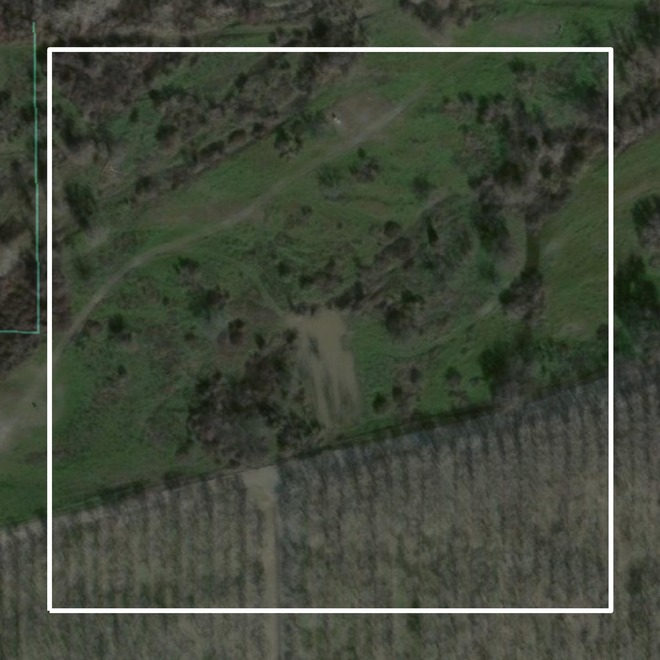 This image shows parcel and building data in Tehama County created using GIS data in Equator.