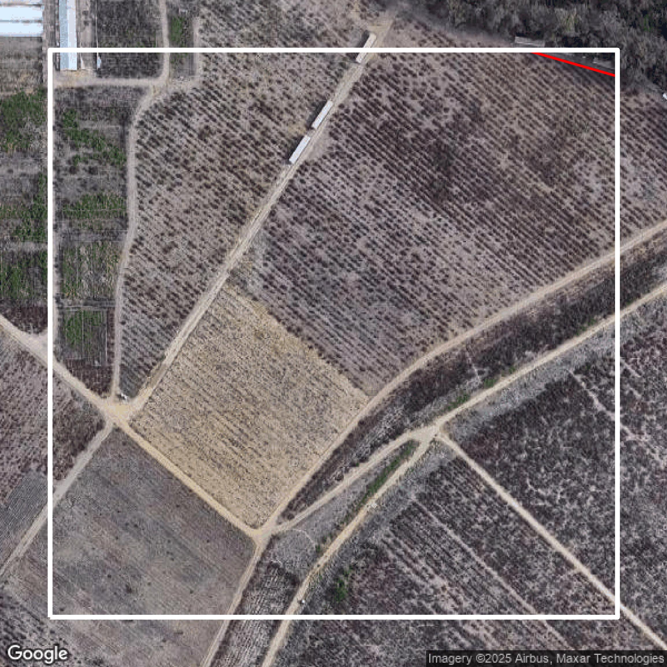 This image shows parcel data in Ventura County created using GIS data in Equator.