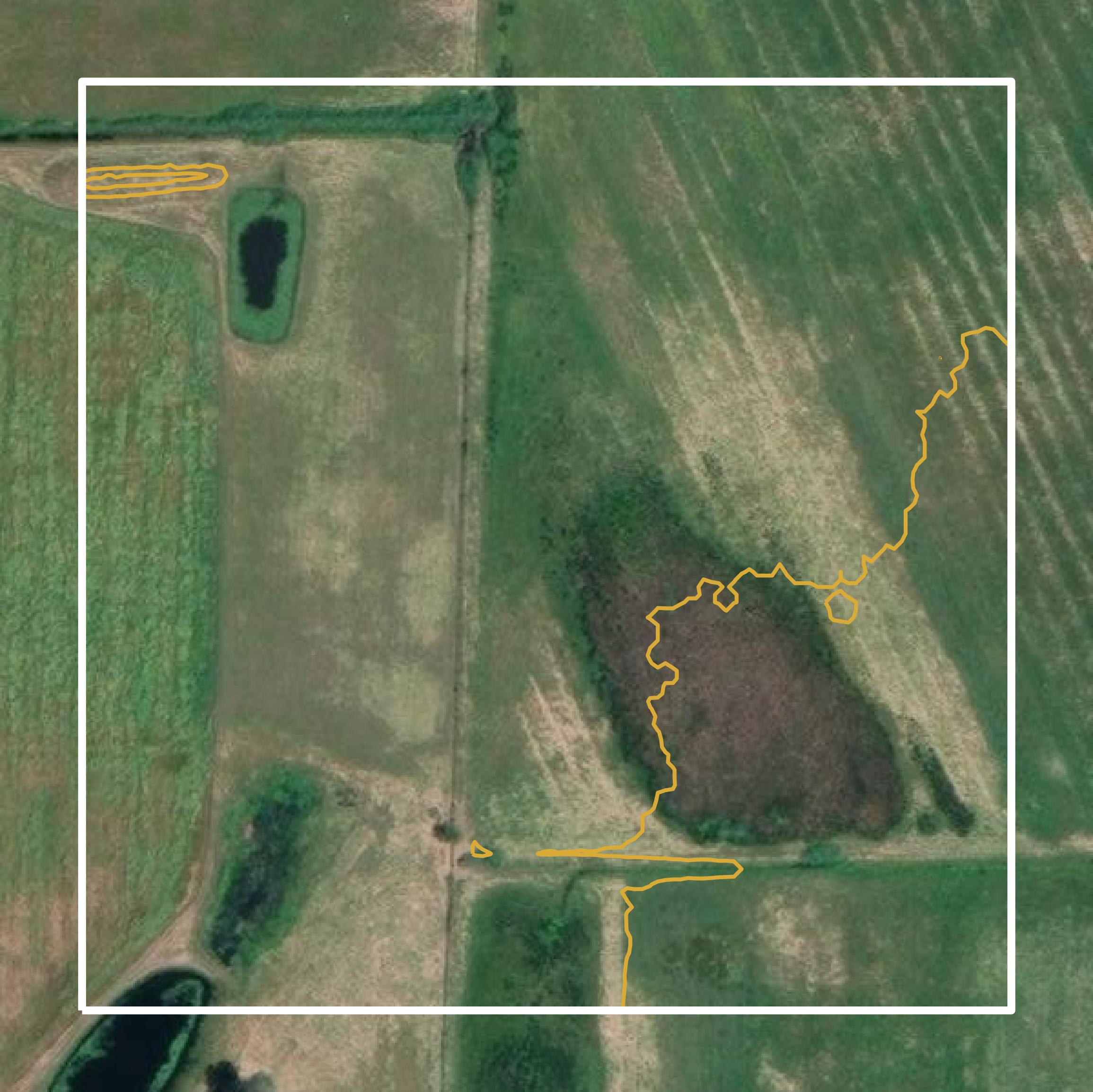 This image shows a contour map in Yuba County created using GIS data in Equator.