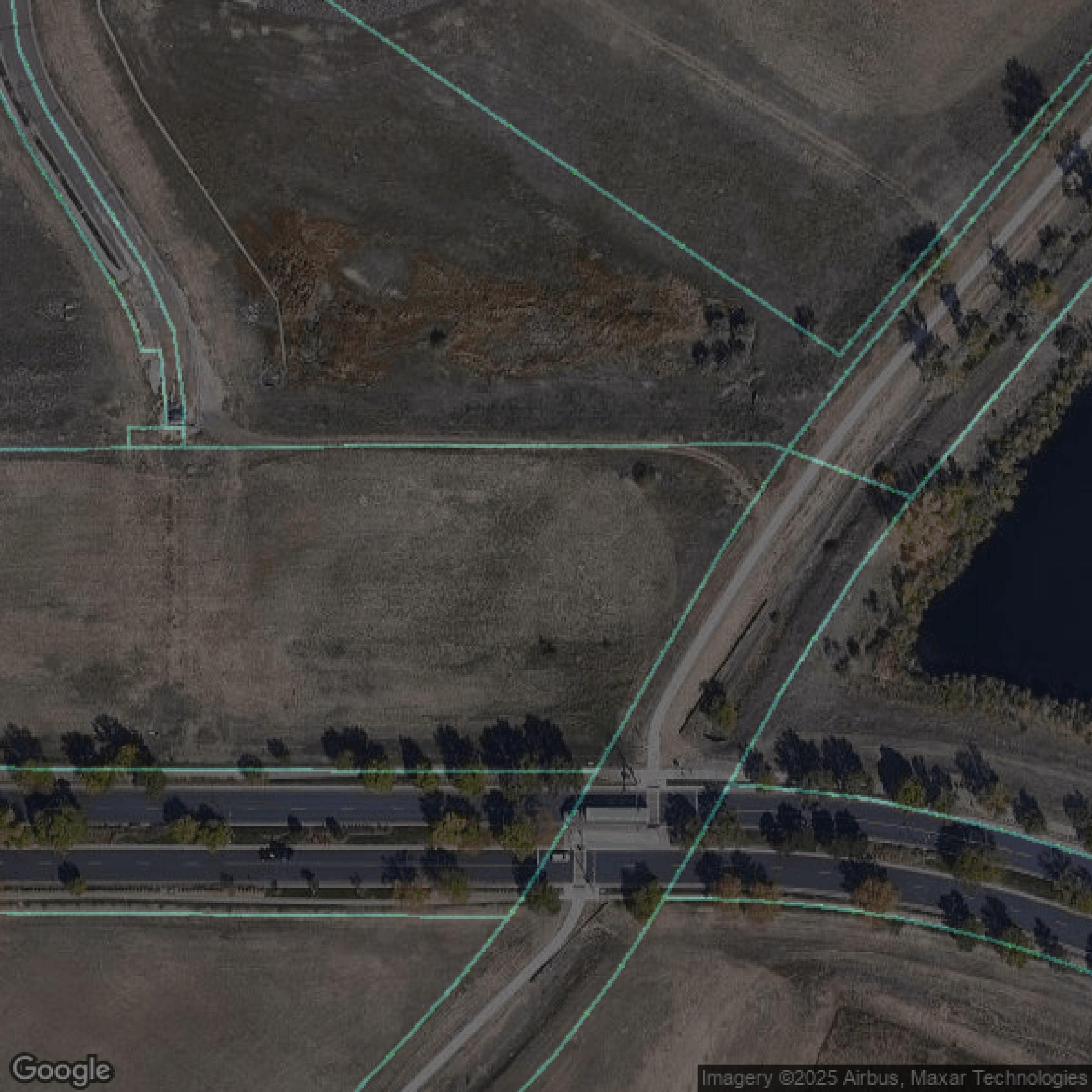 This image shows parcel data in Adams County created using GIS data in Equator.