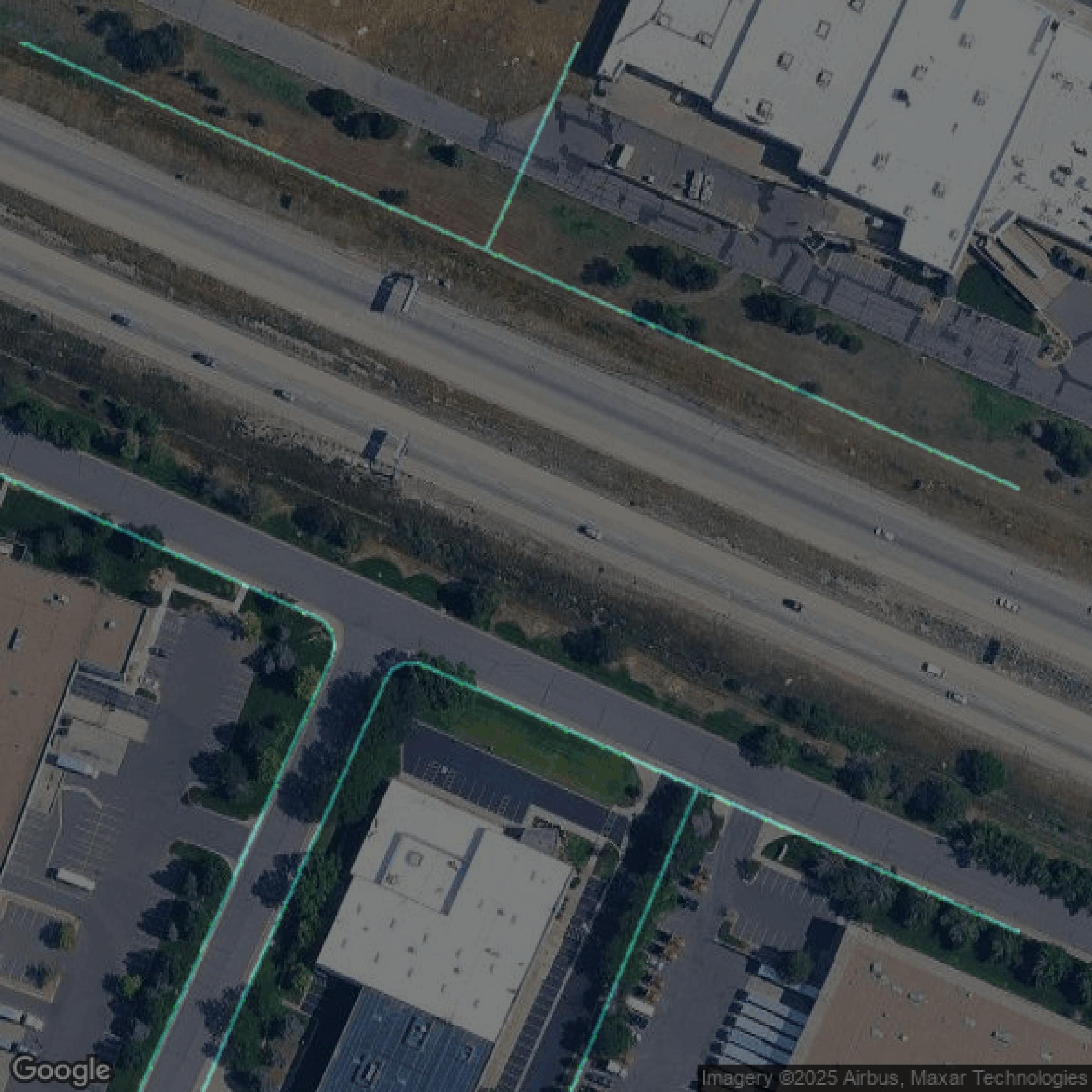 This image shows parcel data in Adams County created using GIS data in Equator.
