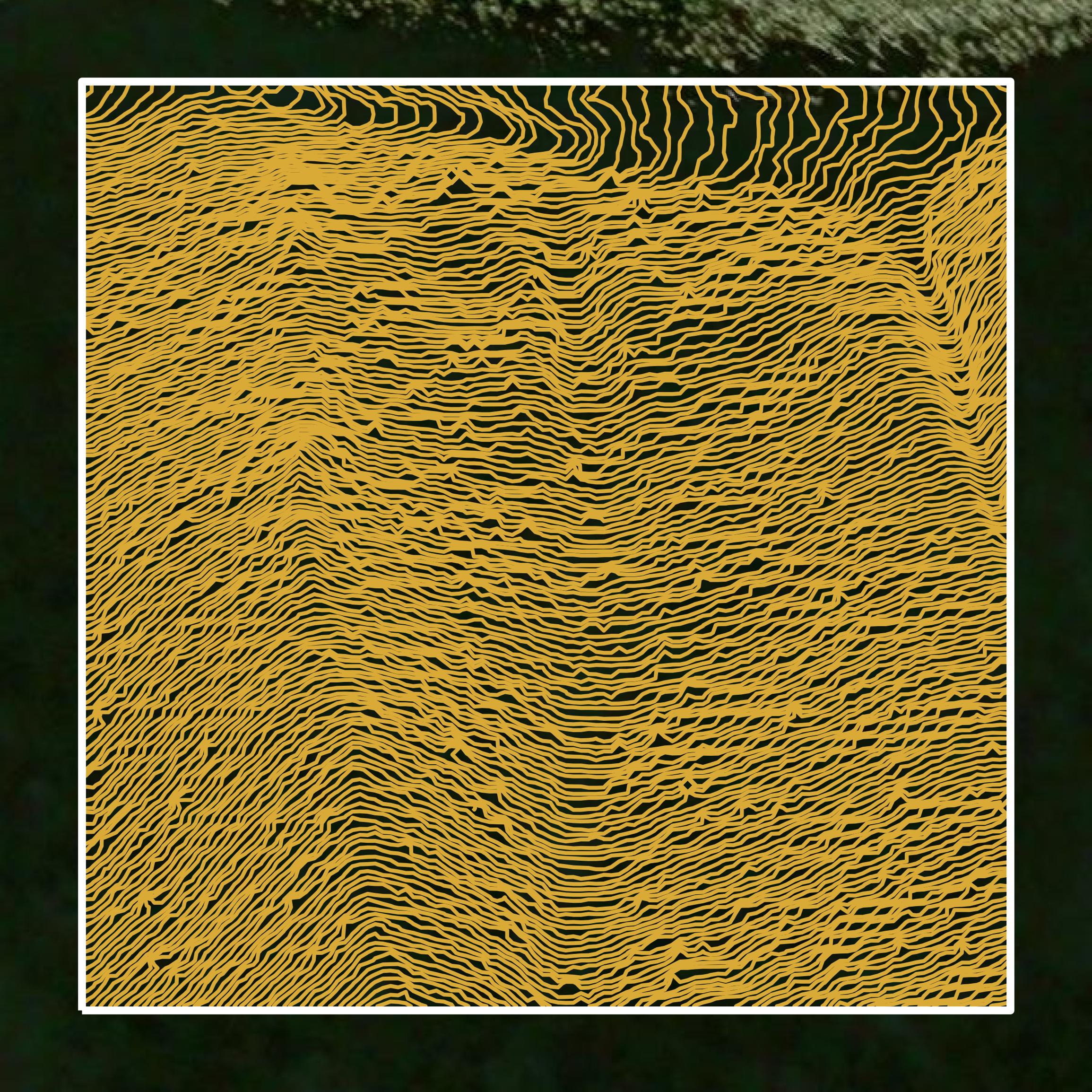 This image shows a contour map in Alamosa County created using GIS data in Equator.