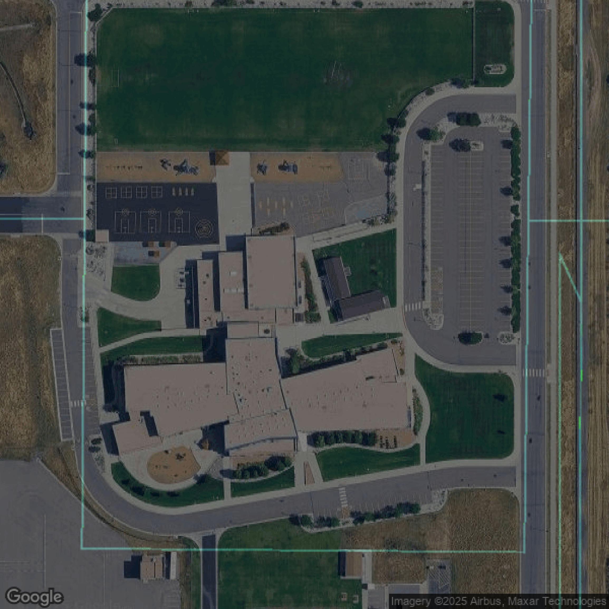 This image shows parcel data in Arapahoe County created using GIS data in Equator.