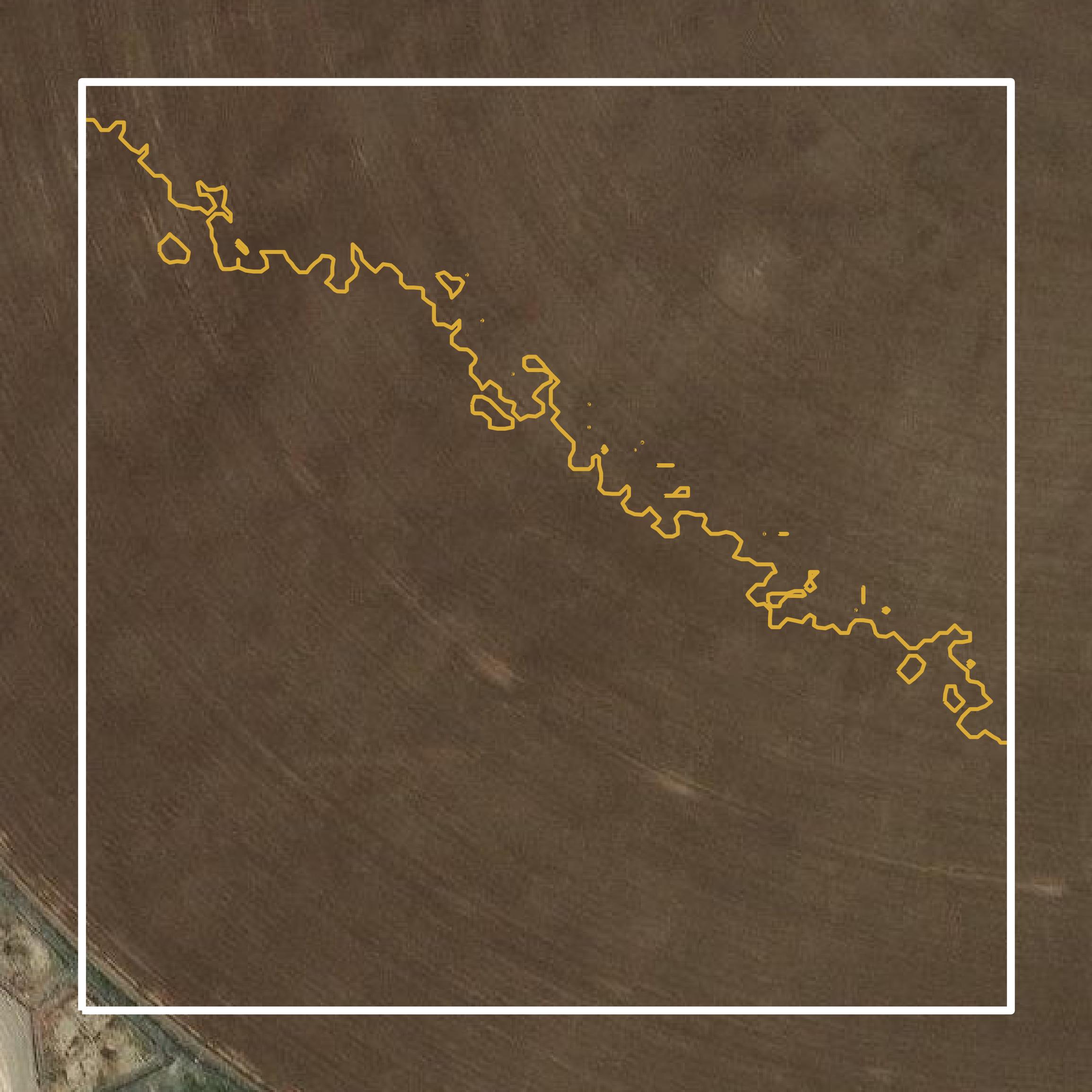 This image shows a contour map in Conejos County created using GIS data in Equator.