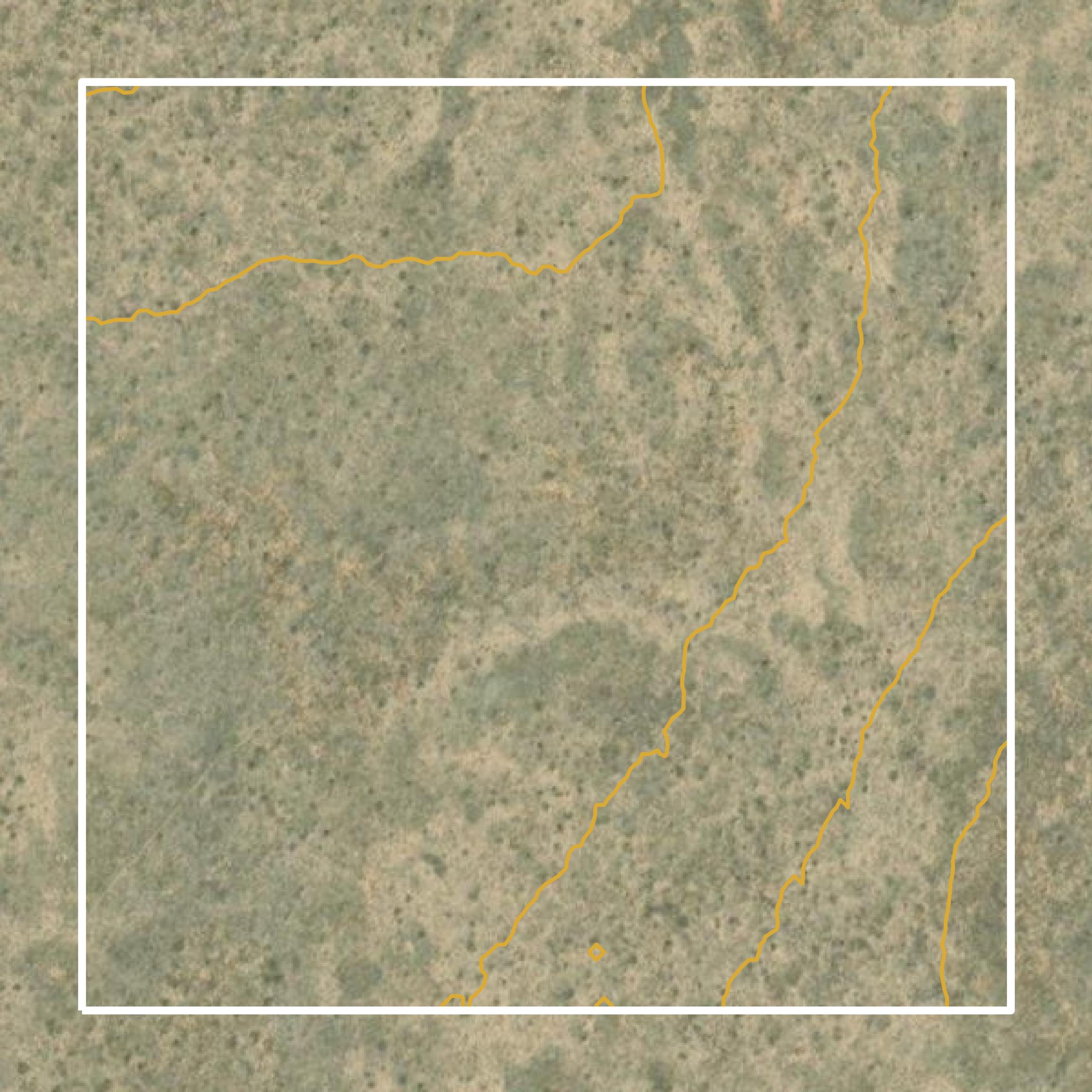 This image shows a contour map in Crowley County created using GIS data in Equator.
