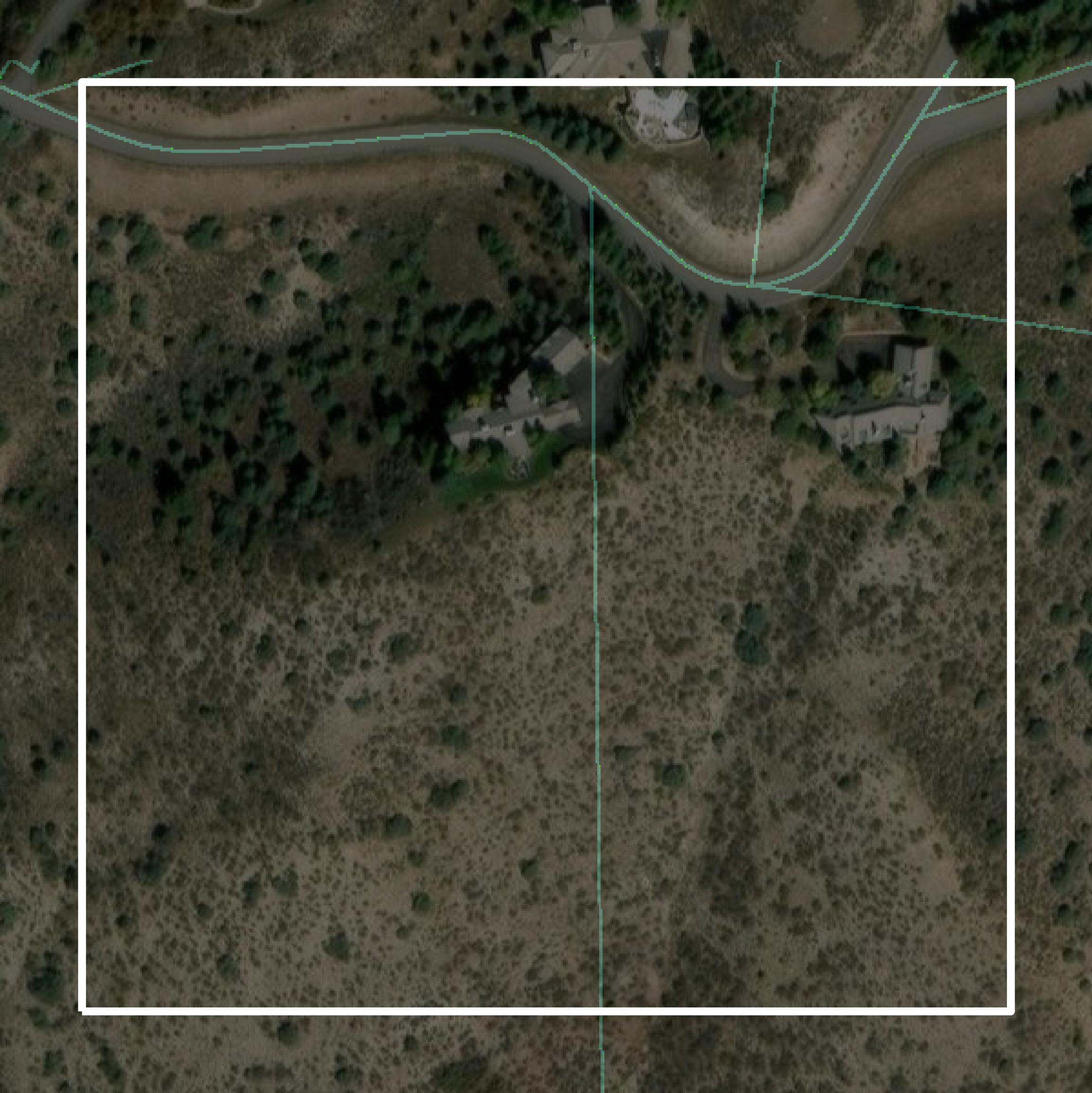 This image shows parcel and building data in Eagle County created using GIS data in Equator.