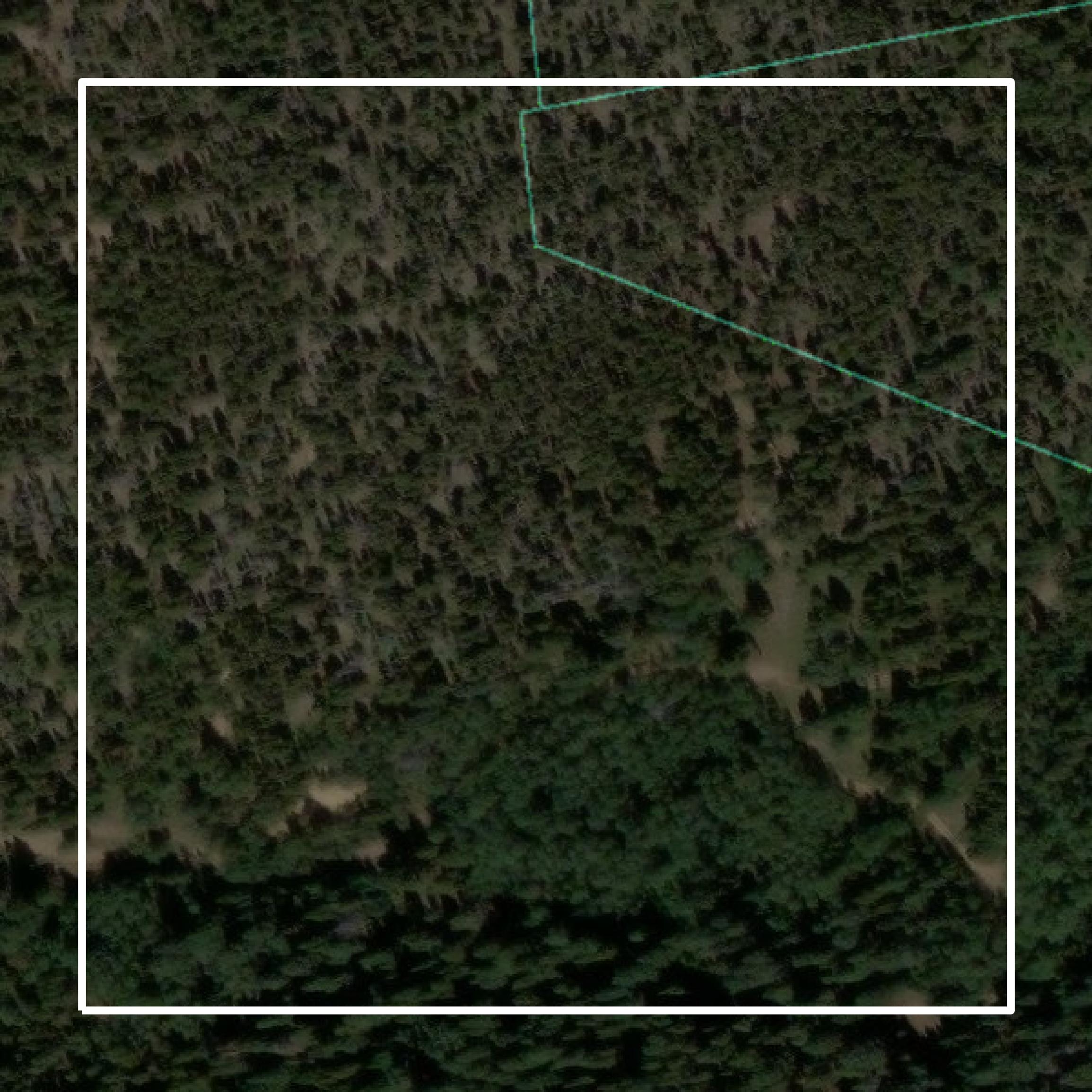 This image shows parcel and building data in Gilpin County created using GIS data in Equator.