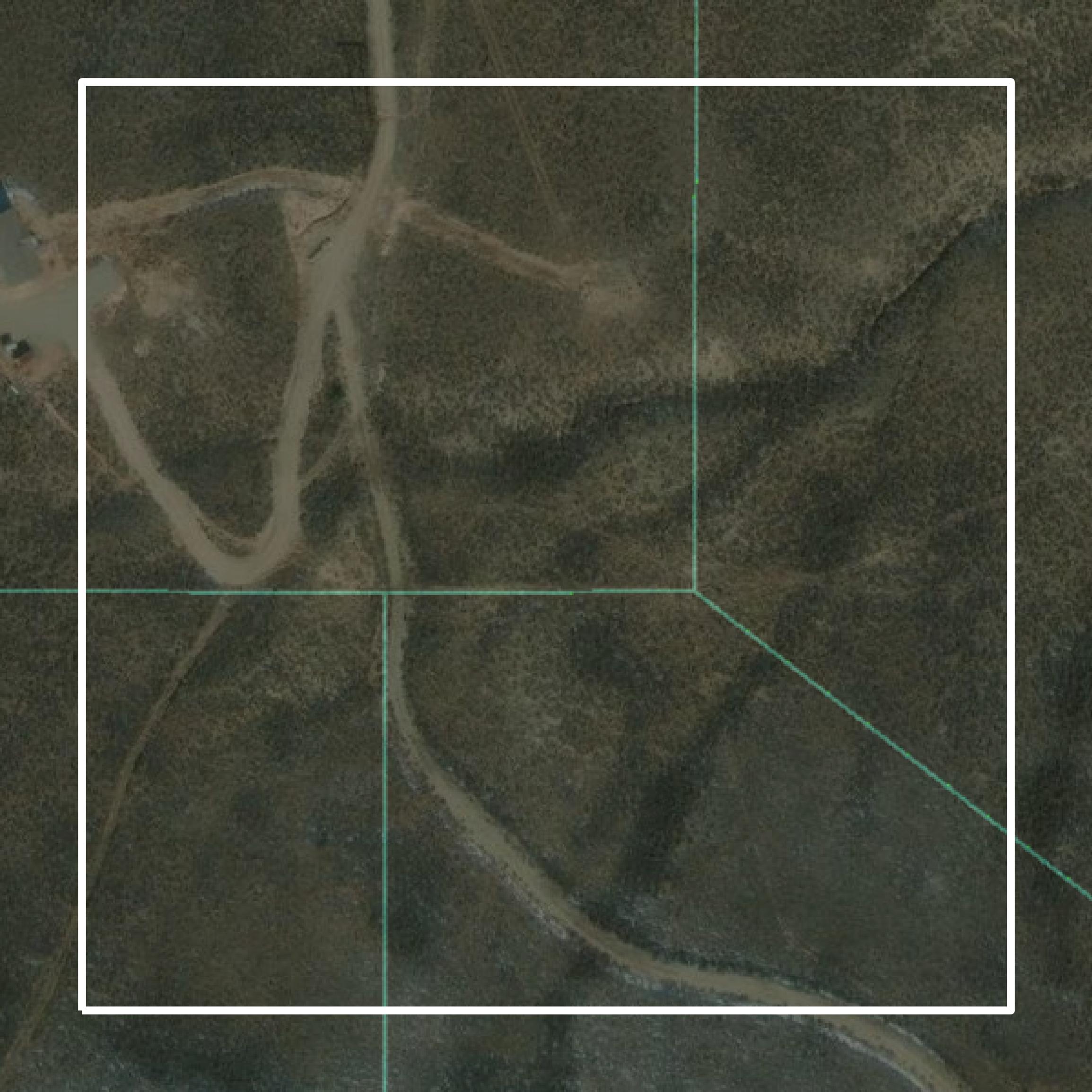 This image shows parcel and building data in Gunnison County created using GIS data in Equator.