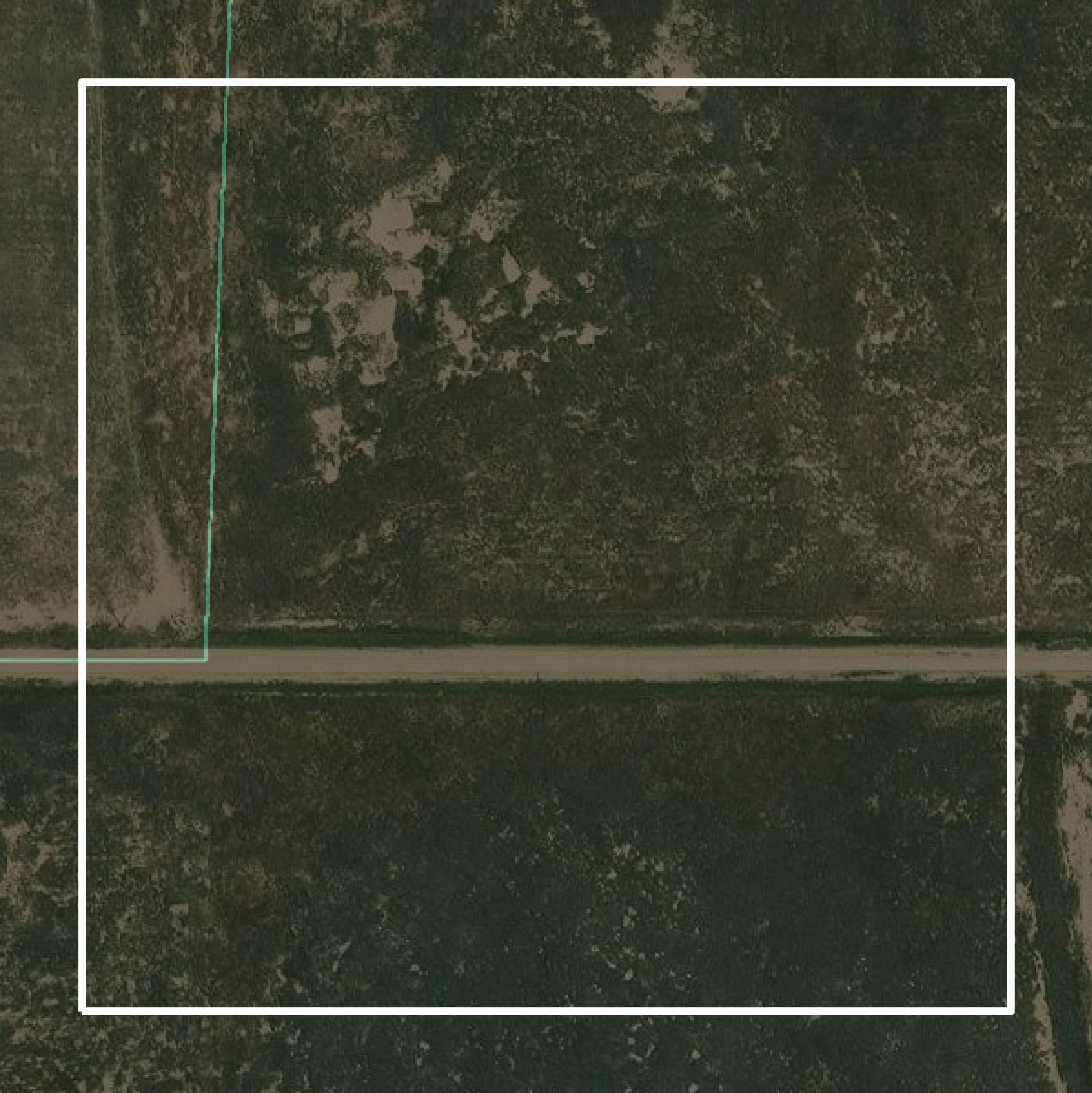 This image shows parcel and building data in Kiowa County created using GIS data in Equator.