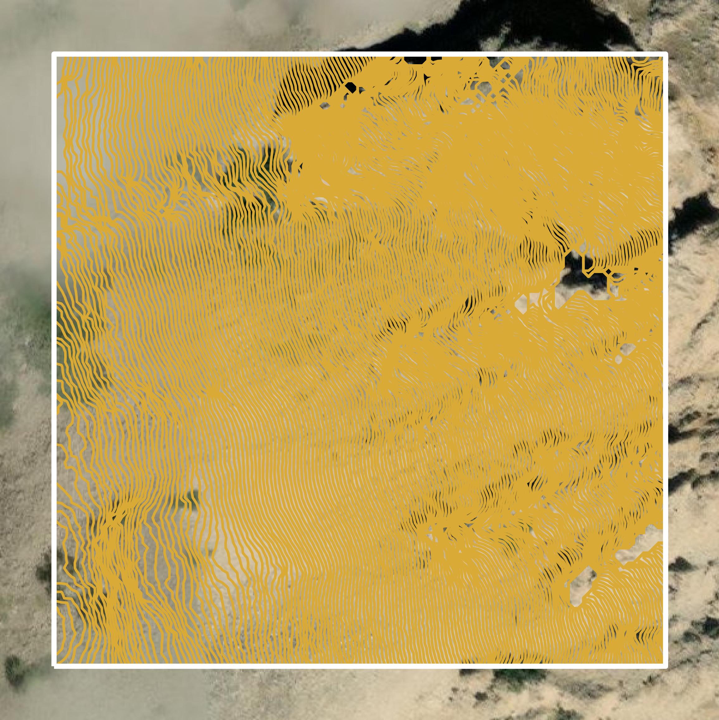 This image shows a contour map in Lake County created using GIS data in Equator.