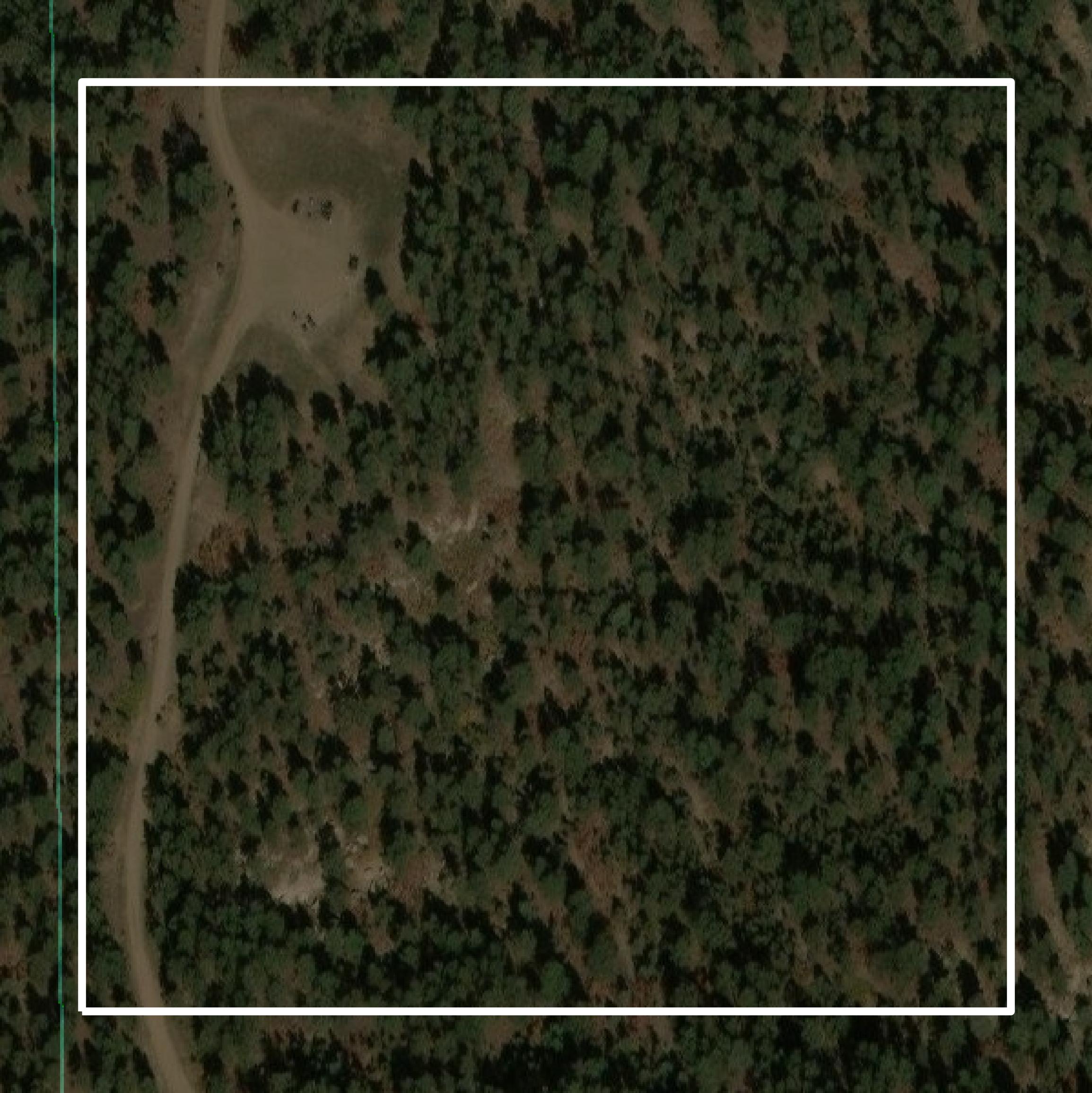 This image shows parcel and building data in Las Animas County created using GIS data in Equator.