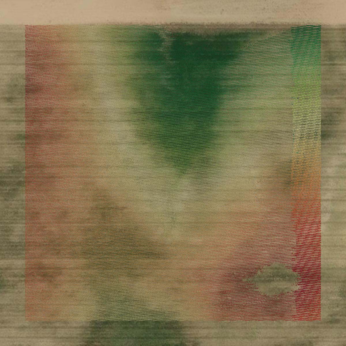 This image shows a LiDAR point cloud in Lincoln County created using GIS data in Equator.