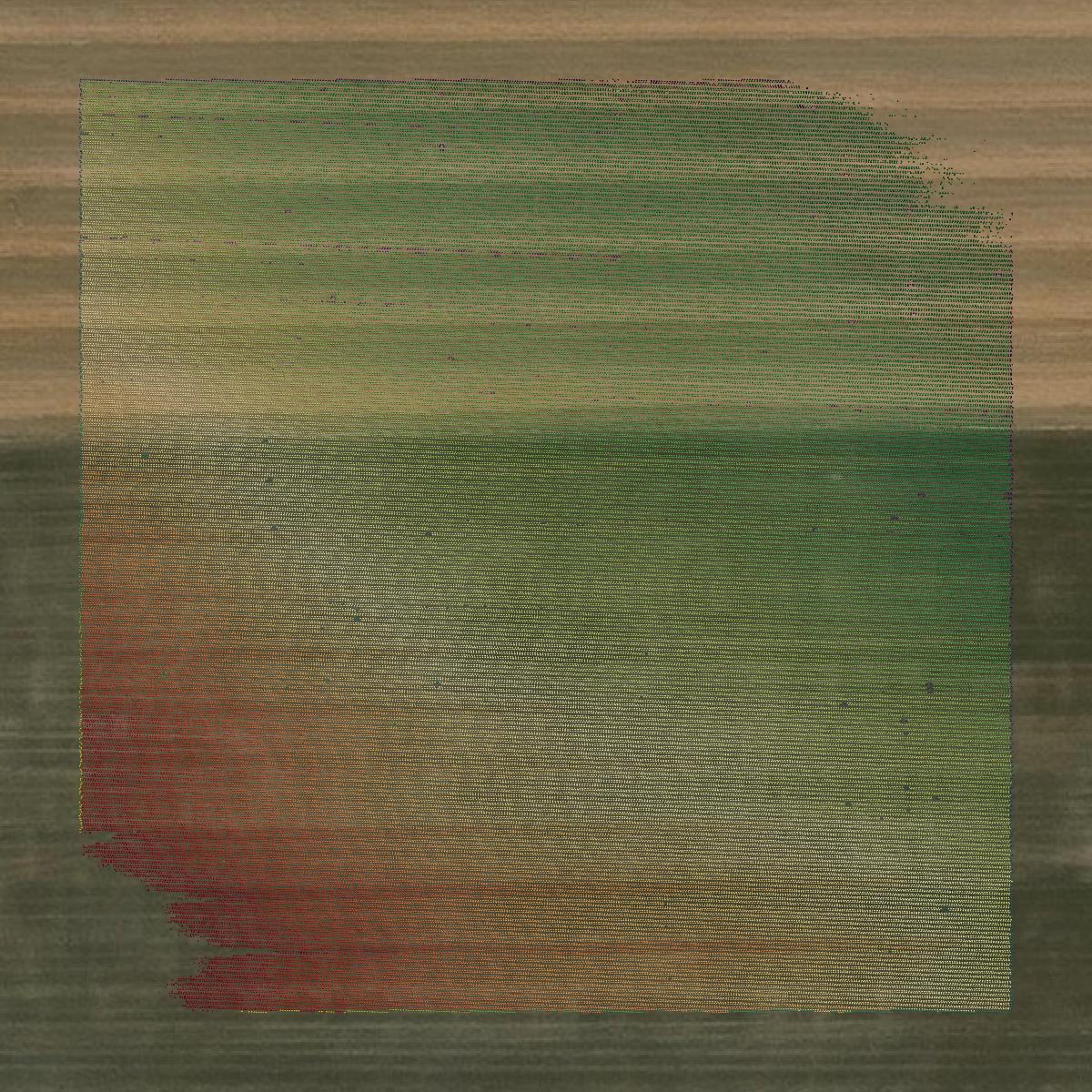 This image shows a LiDAR point cloud in Logan County created using GIS data in Equator.