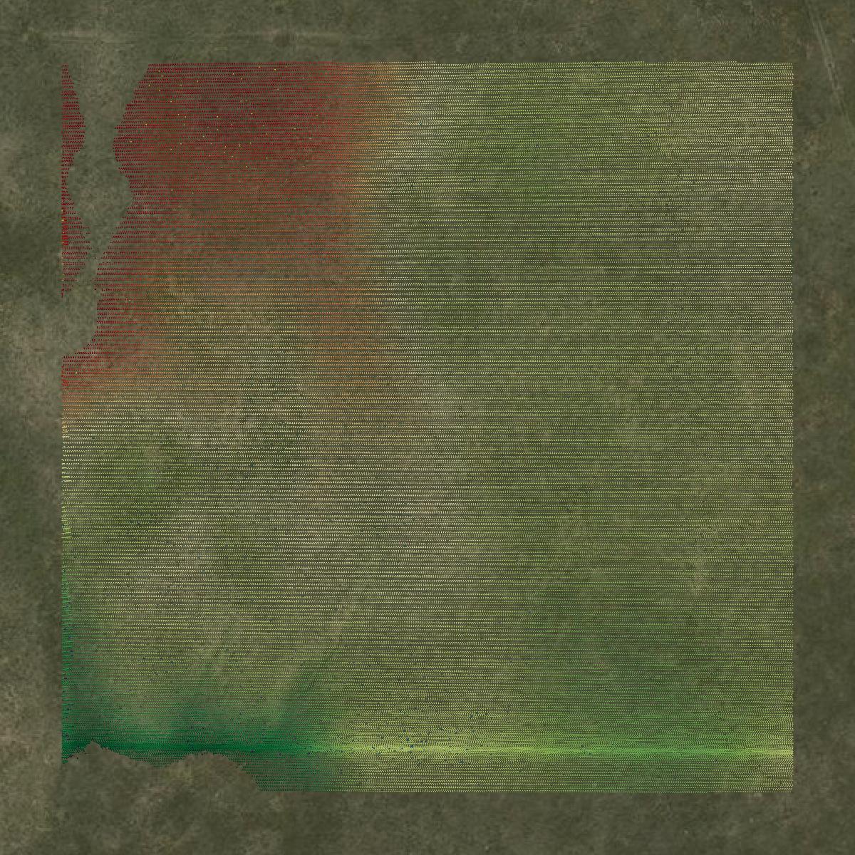 This image shows a LiDAR point cloud in Morgan County created using GIS data in Equator.