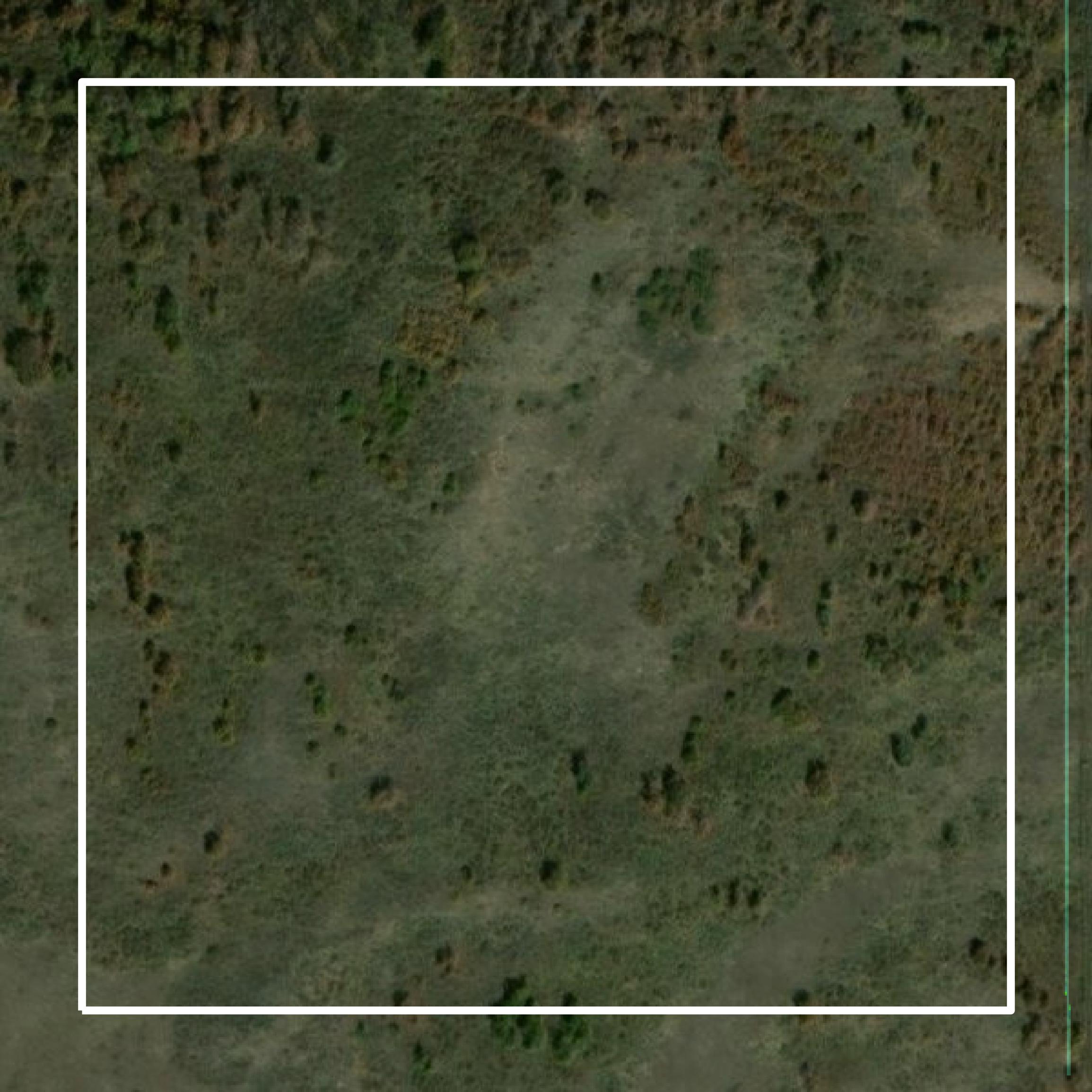This image shows parcel and building data in Ouray County created using GIS data in Equator.